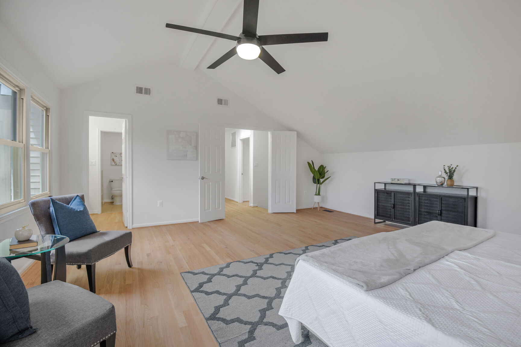 4008 Evangeline Terrace Olney, MD 20832 - Photo 27 of 54 a bedroom with a bed and a chair