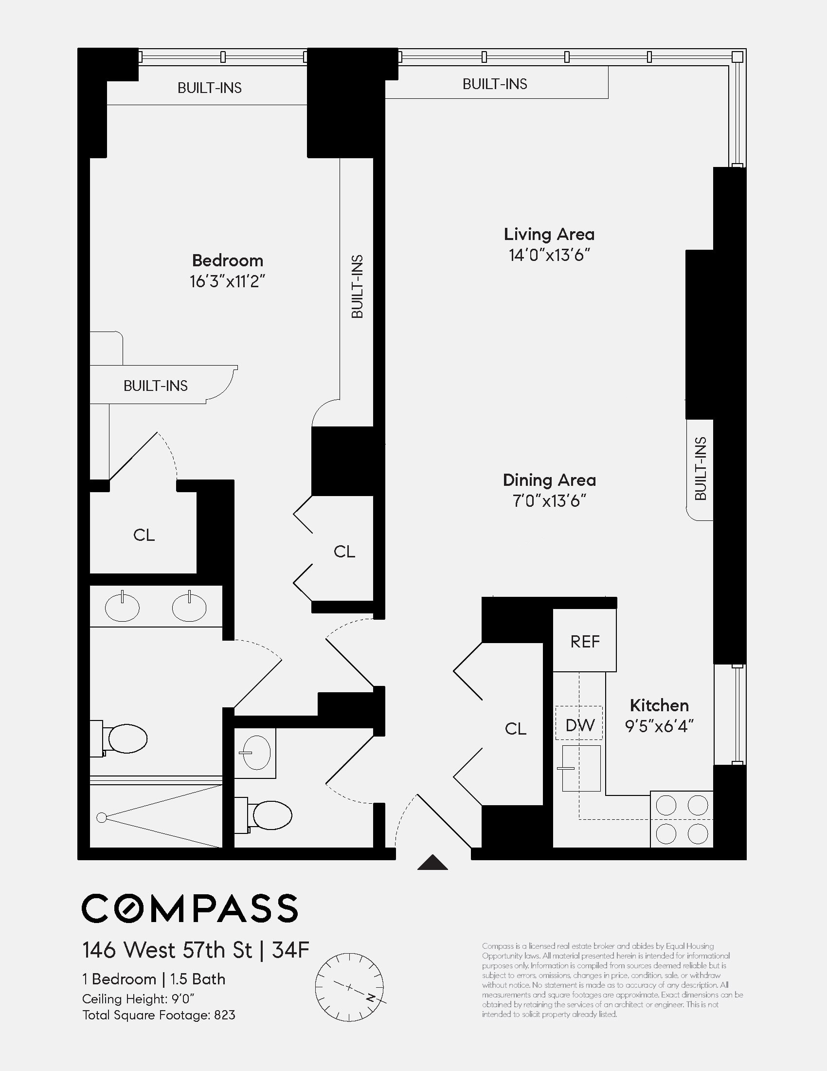 146 West 57th Street, Unit 34F Manhattan, NY 10019 - Photo 10 of 10