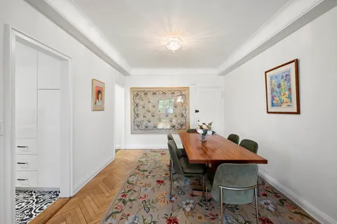 a workspace with furniture and window