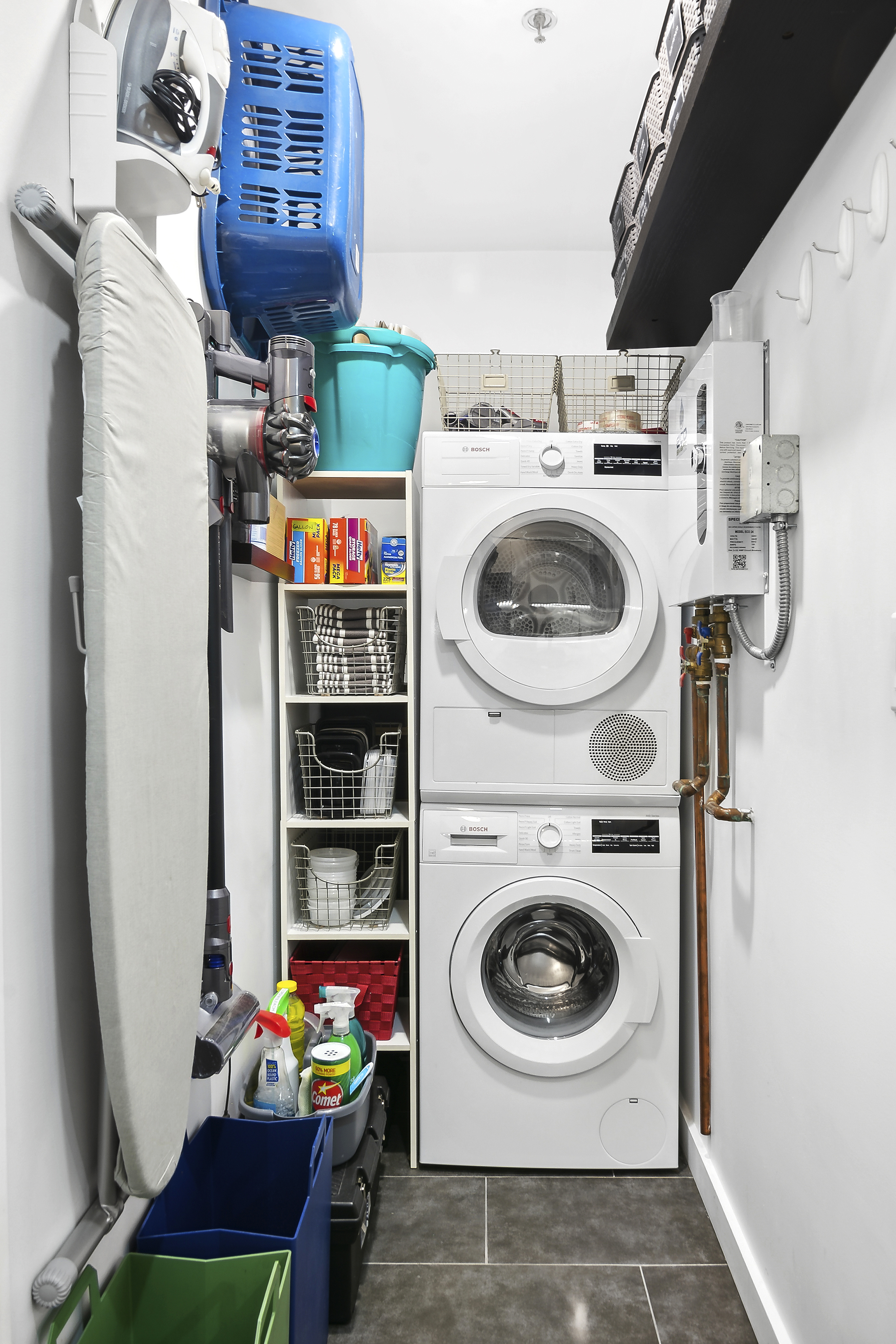 1043 Halsey Street, Unit 1 Brooklyn, NY 11207 - Photo 12 of 14 a utility room with dryer and washer