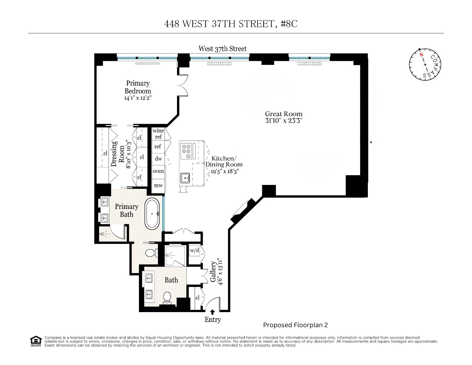 448 West 37th Street, Unit 8C Manhattan, NY 10018 - Photo 11 of 11