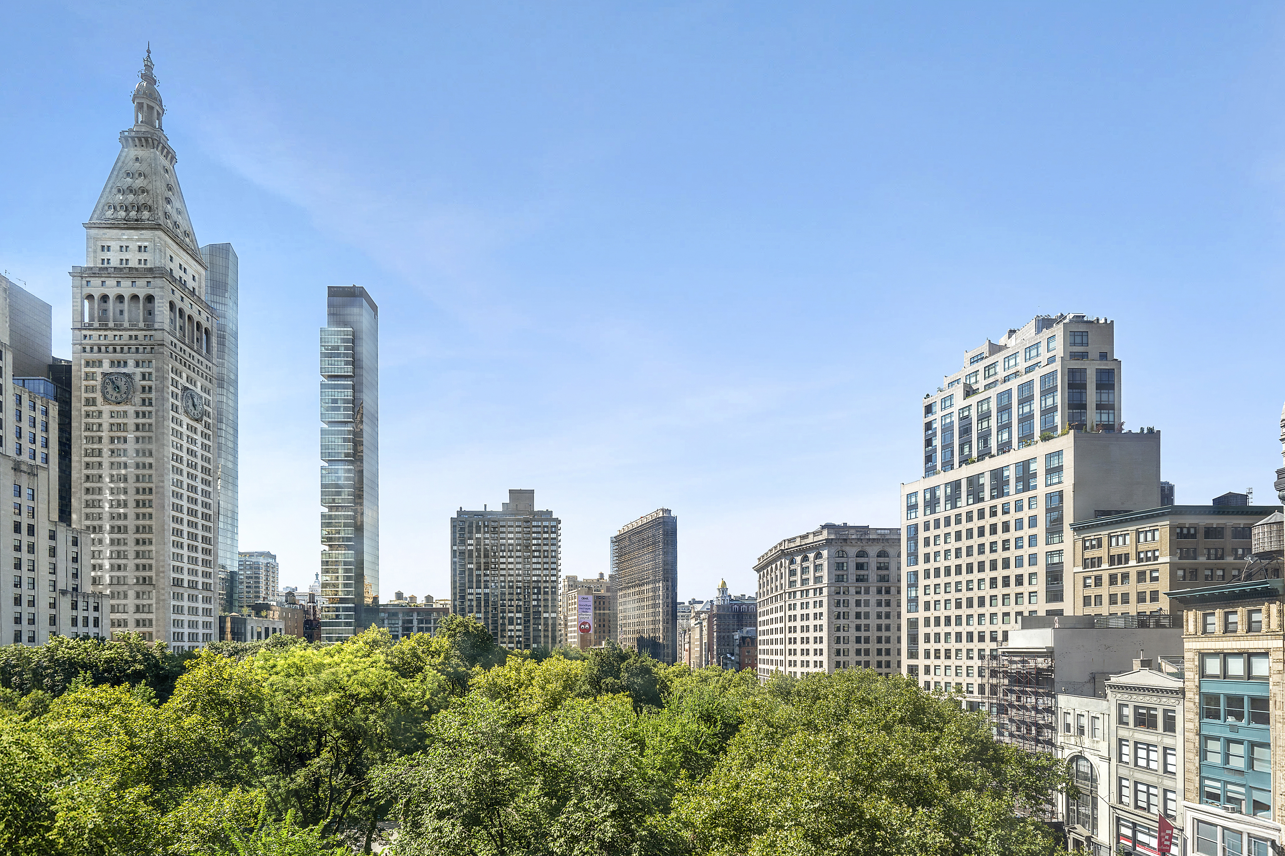 225 5th Avenue, Unit 7K Manhattan, NY 10010 - Photo 3 of 15 a view of a city with tall buildings