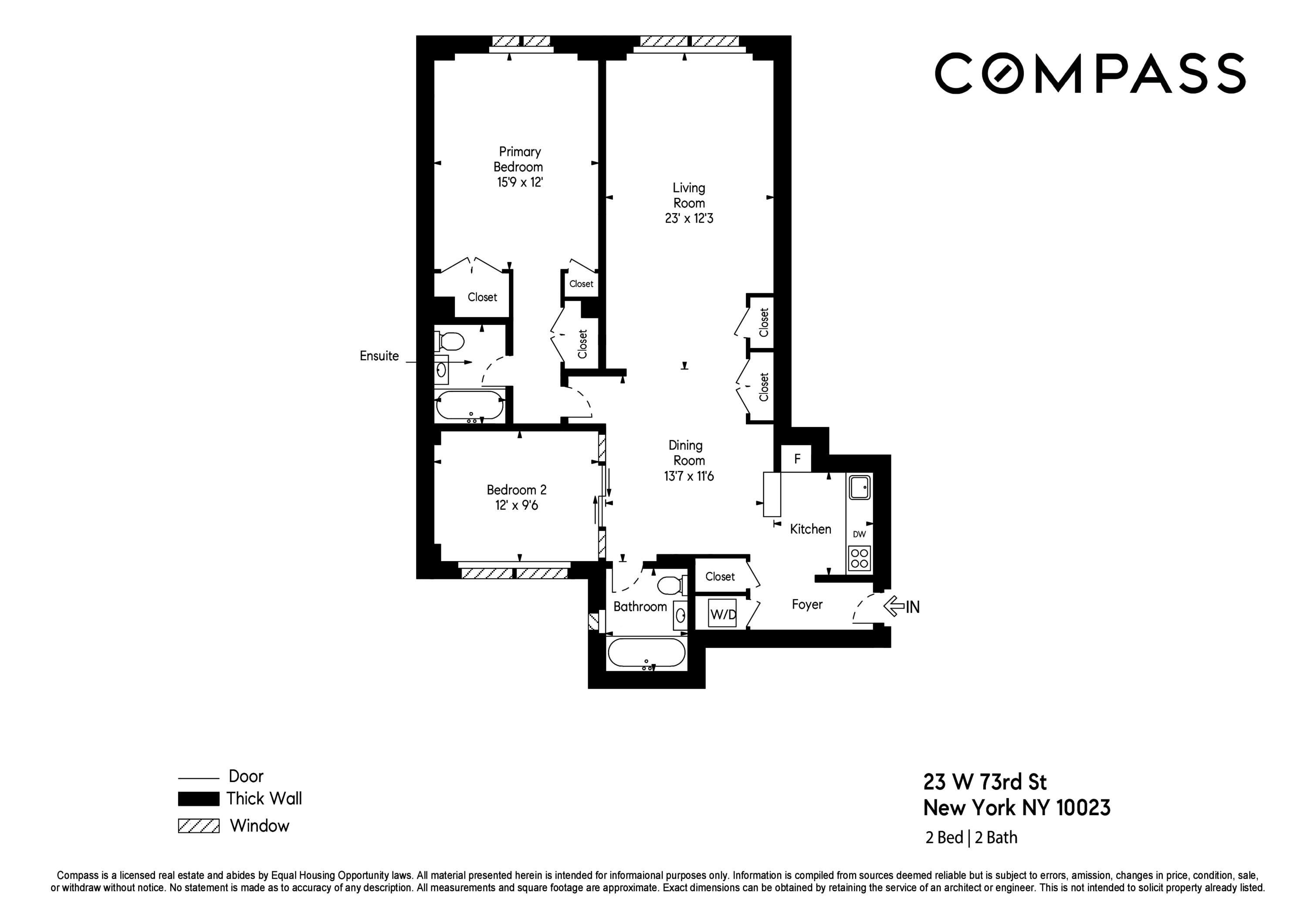 23 West 73rd Street, Unit 501 Manhattan, NY 10023 - Photo 12 of 12