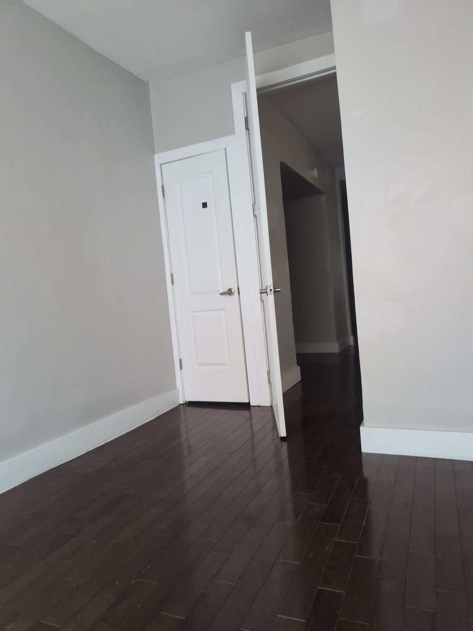 2405 Nostrand Avenue, Unit 6 Brooklyn, NY 11210 - Photo 7 of 11 an empty room with wooden floor and closet