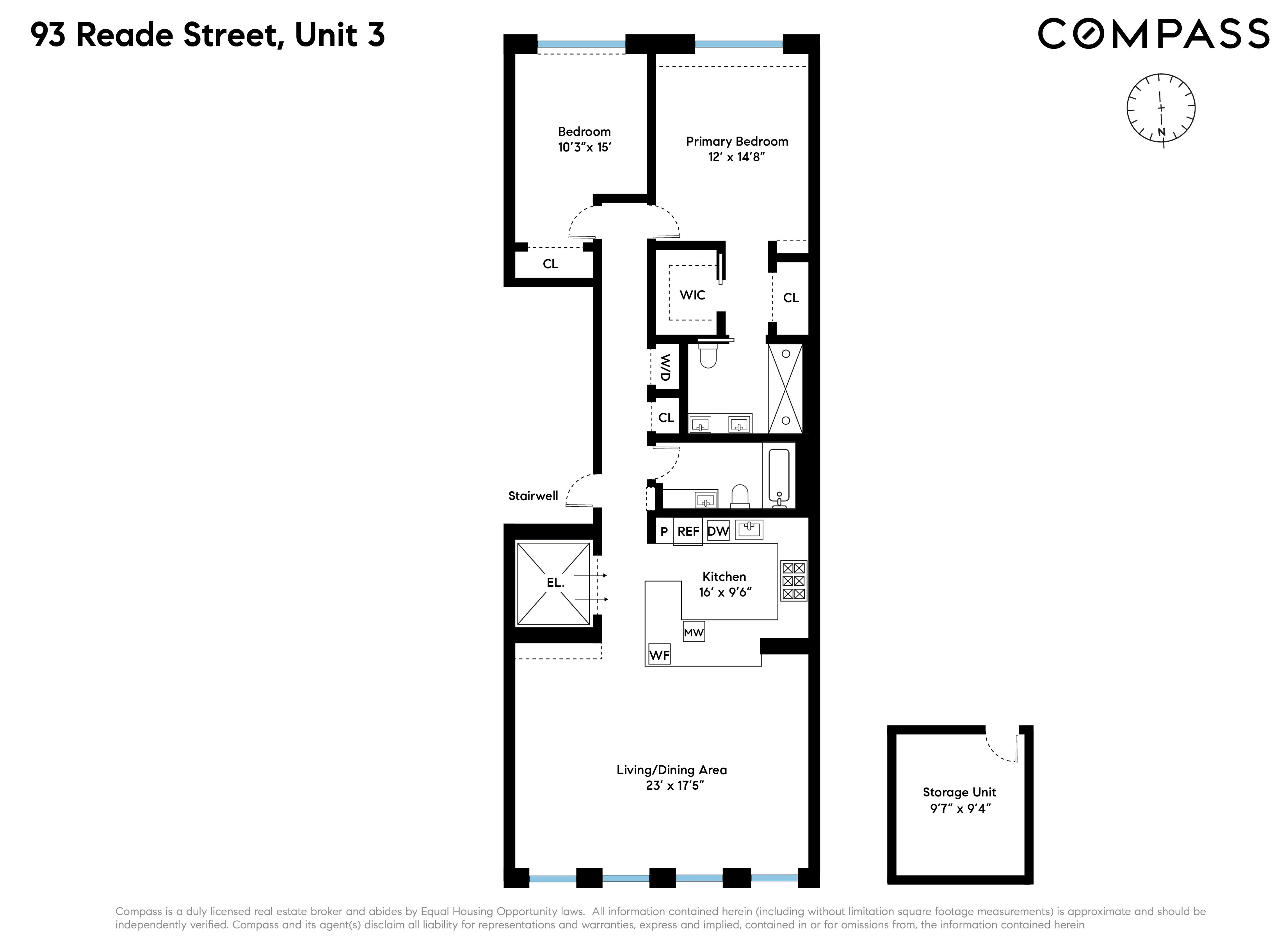 93 Reade Street, Unit 3 Manhattan, NY 10013 - Photo 12 of 12 unknown