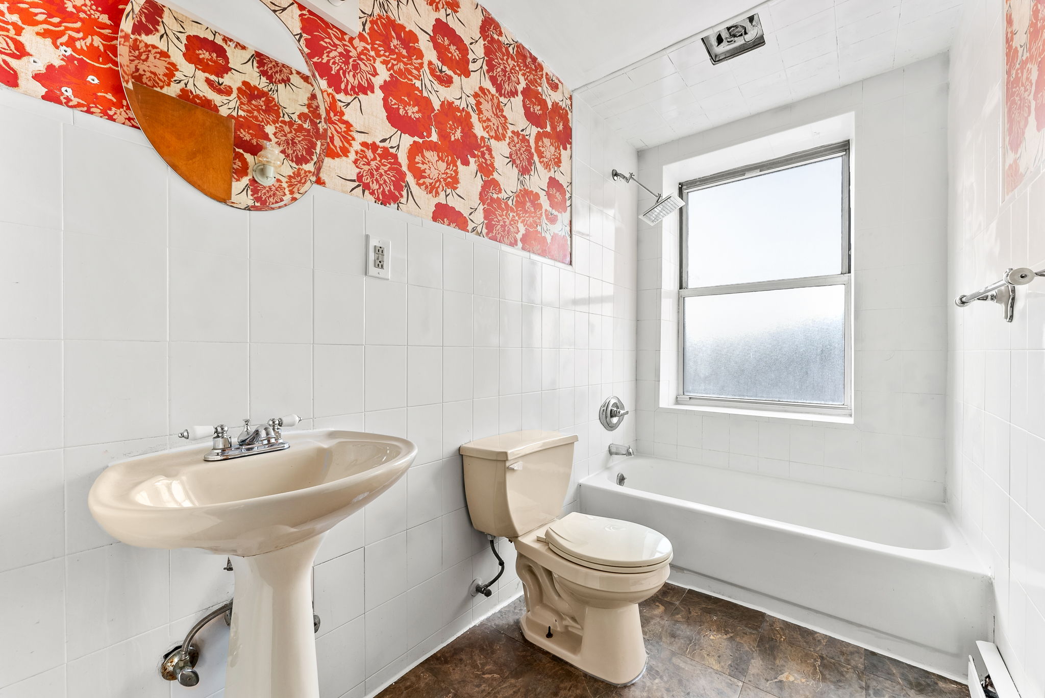 462 3rd Avenue, Unit 2 Brooklyn, NY 11215 - Photo 7 of 8 a bathroom with a toilet sink and mirror