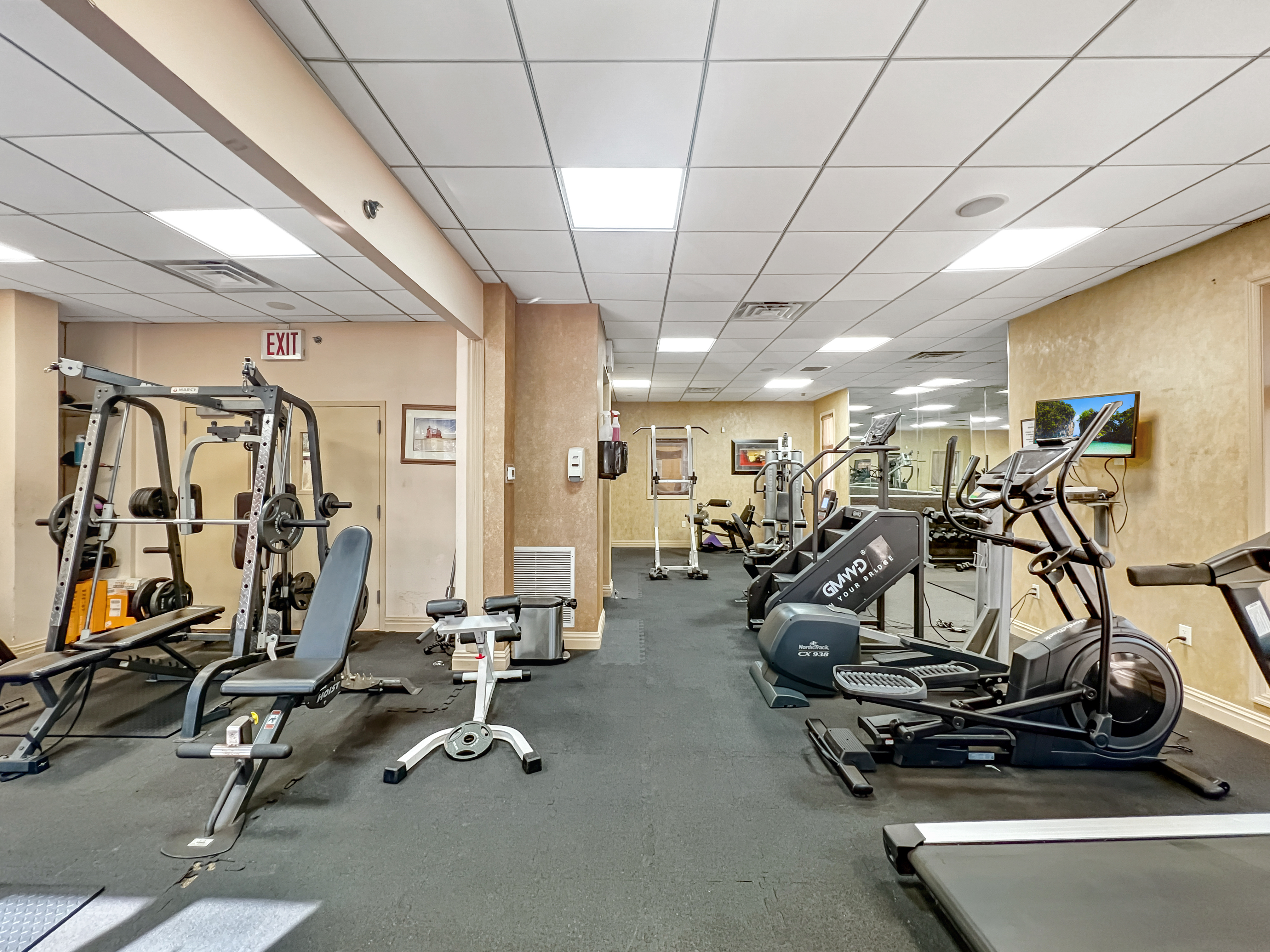 1467 Royce Street, Unit 3L Brooklyn, NY 11234 - Photo 11 of 14 a view of a room with gym equipment