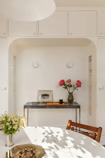 a view of a bath room with a bathtub