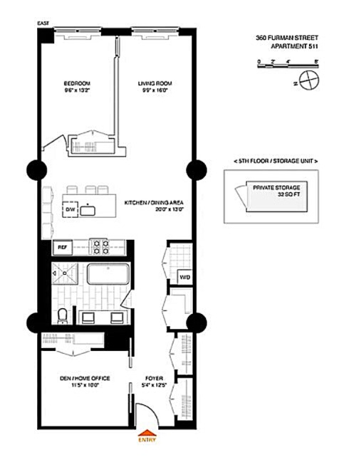 360 Furman Street, Unit 511 Brooklyn, NY 11201 - Photo 37 of 37 unknown