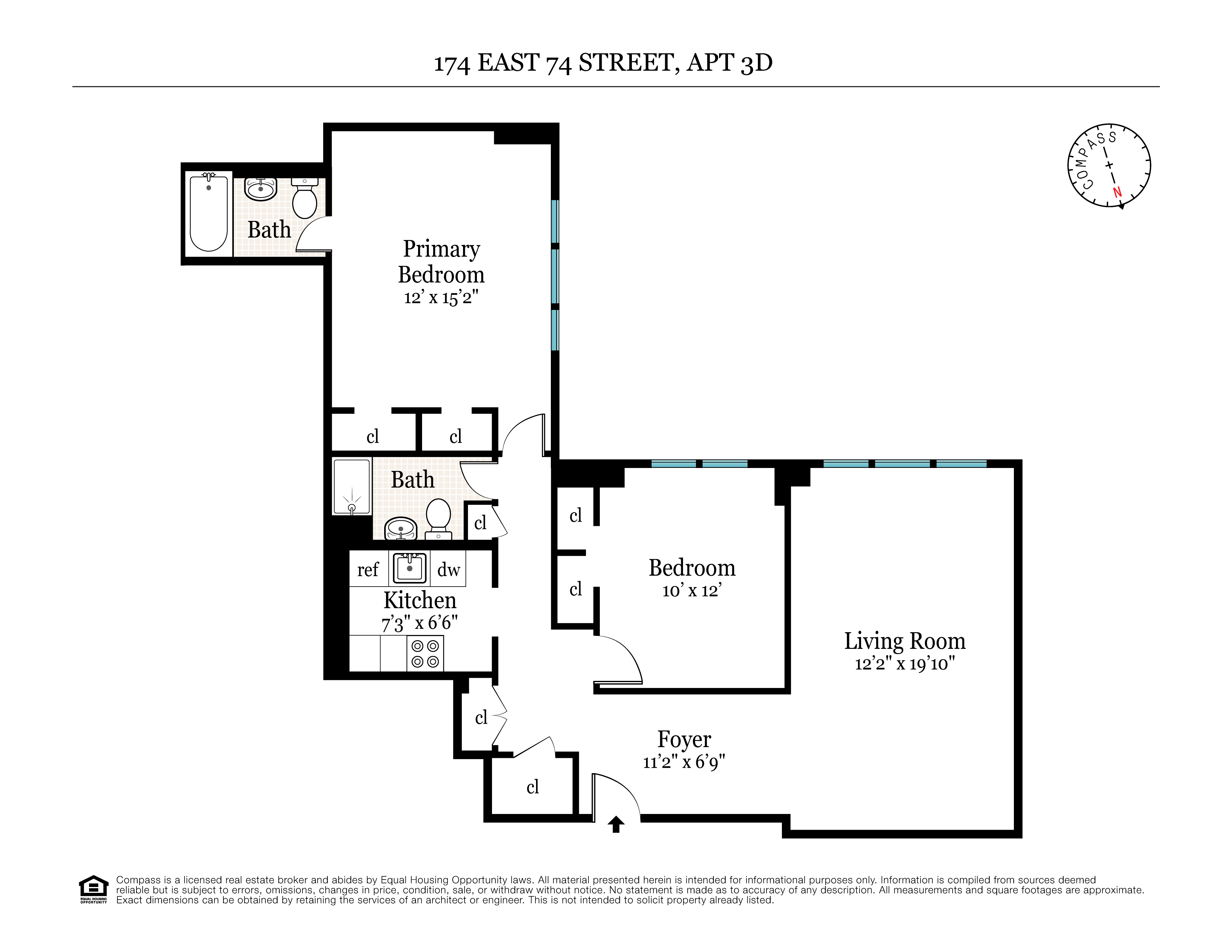 174 East 74th Street, Unit 3D Manhattan, NY 10021 - Photo 11 of 11 Gallery Image 11