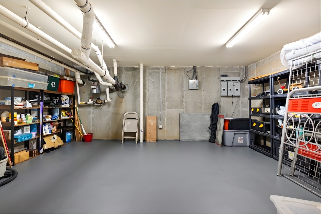109 Pulaski Street Brooklyn, NY 11206 - Photo 13 of 14 a view of a storage area with racks