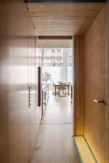 a view of water heater room