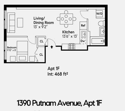 1390 Putnam Avenue, Unit 1F Brooklyn, NY 11221 - Photo 7 of 8