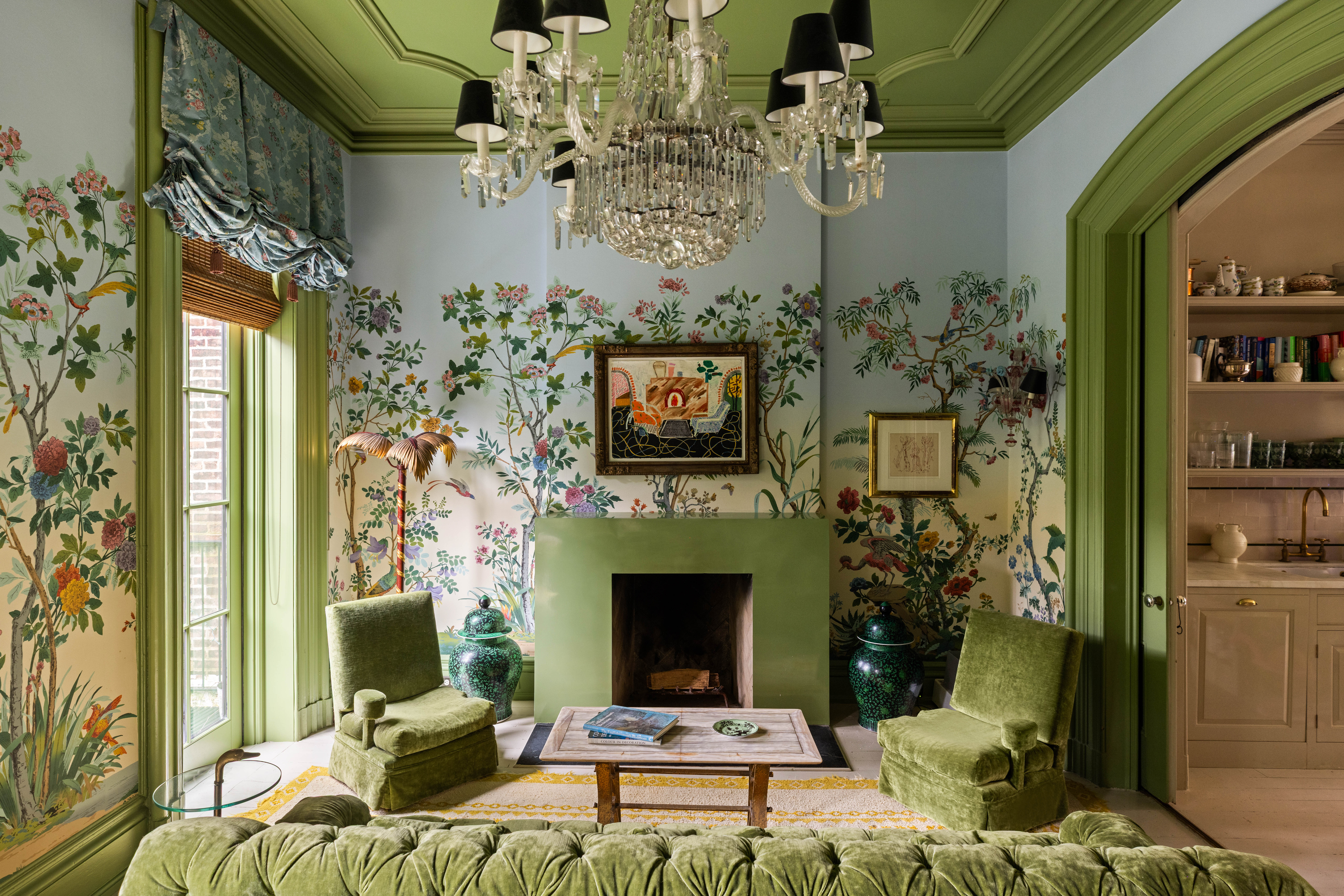 381 Union Street Brooklyn, NY 11231 - Photo 5 of 29 a living room with furniture and a fireplace