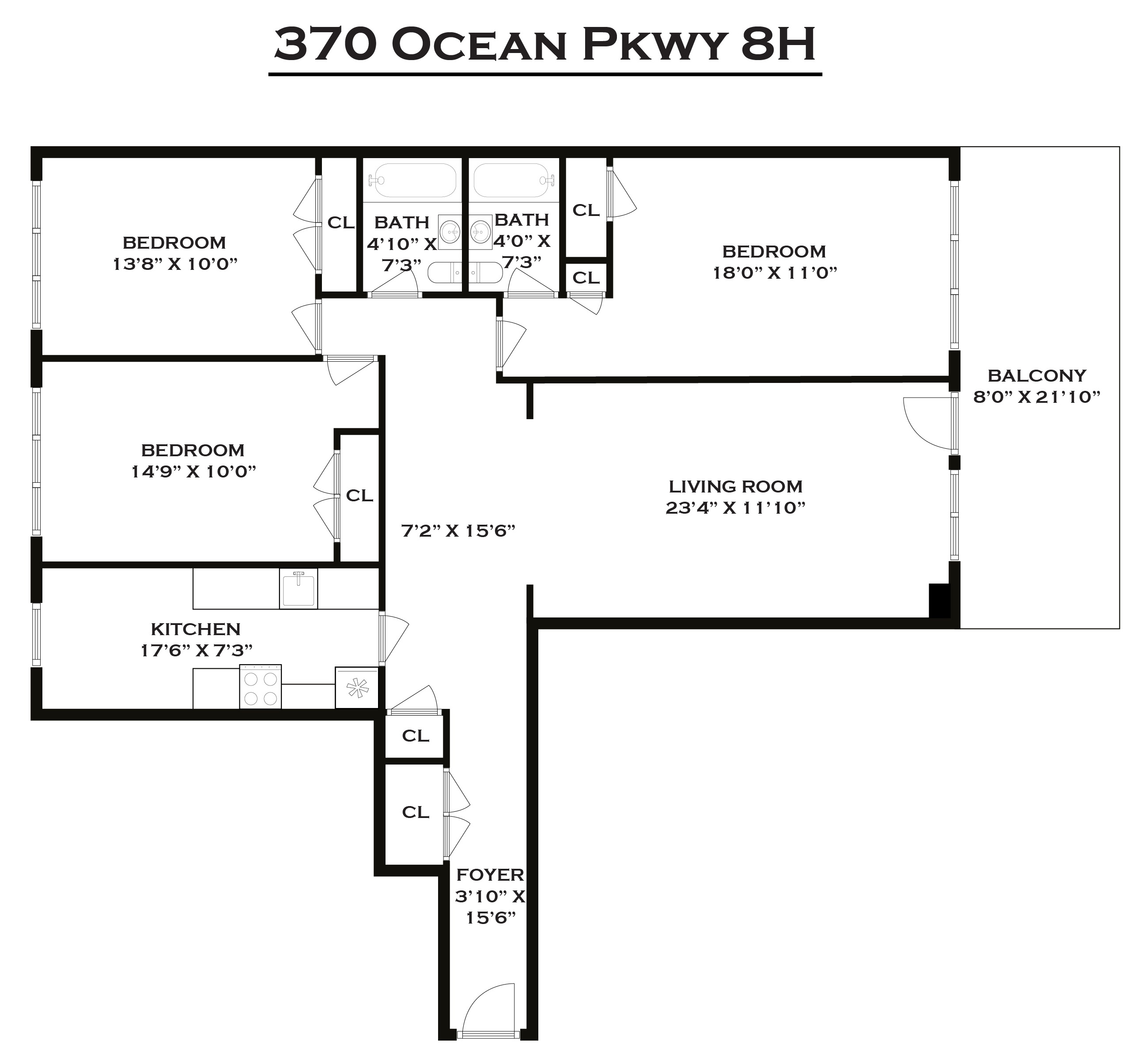 370 Ocean Parkway, Unit 8H Brooklyn, NY 11218 - Photo 42 of 42