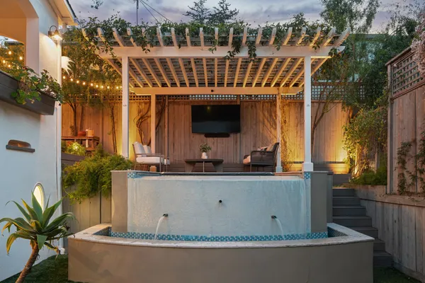 a view of outdoor space and yard