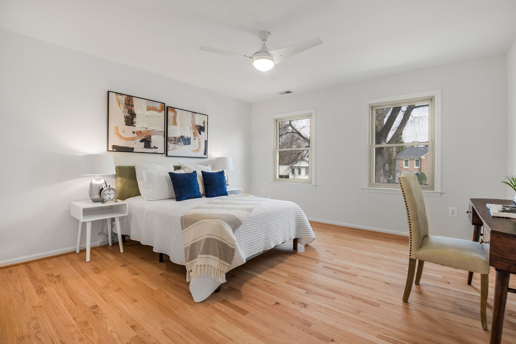 4008 Evangeline Terrace Olney, MD 20832 - Photo 37 of 54 a bedroom with a bed and a table in it