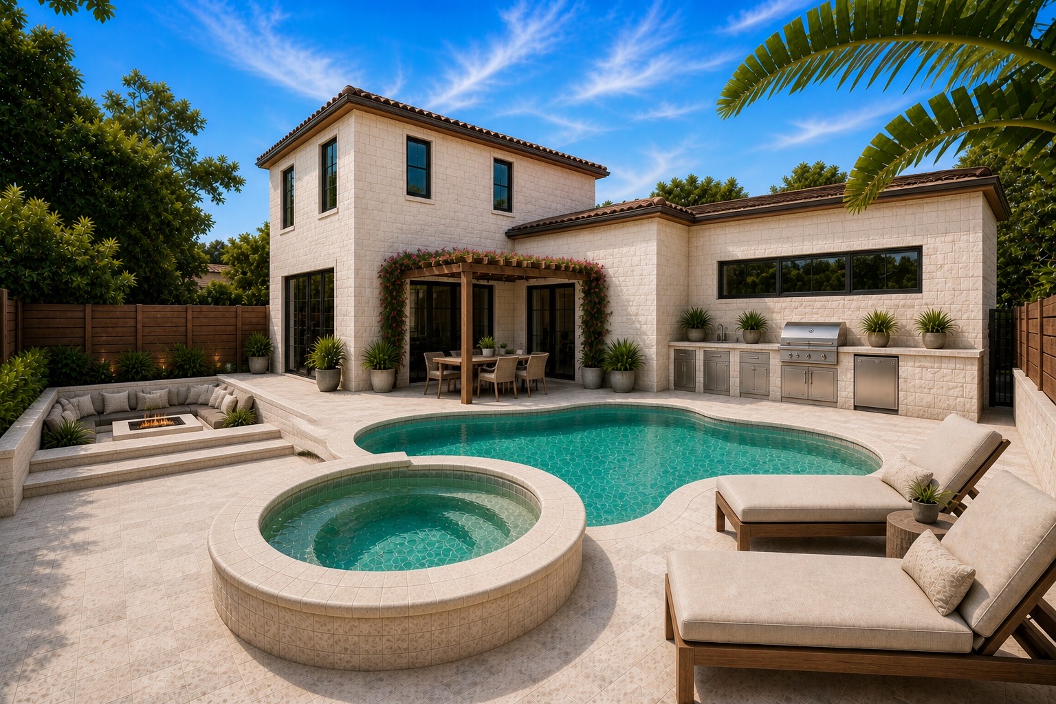 4329 North Bay Road Miami Beach, FL 33140 - Photo 4 of 6 a view of outdoor space yard swimming pool and patio