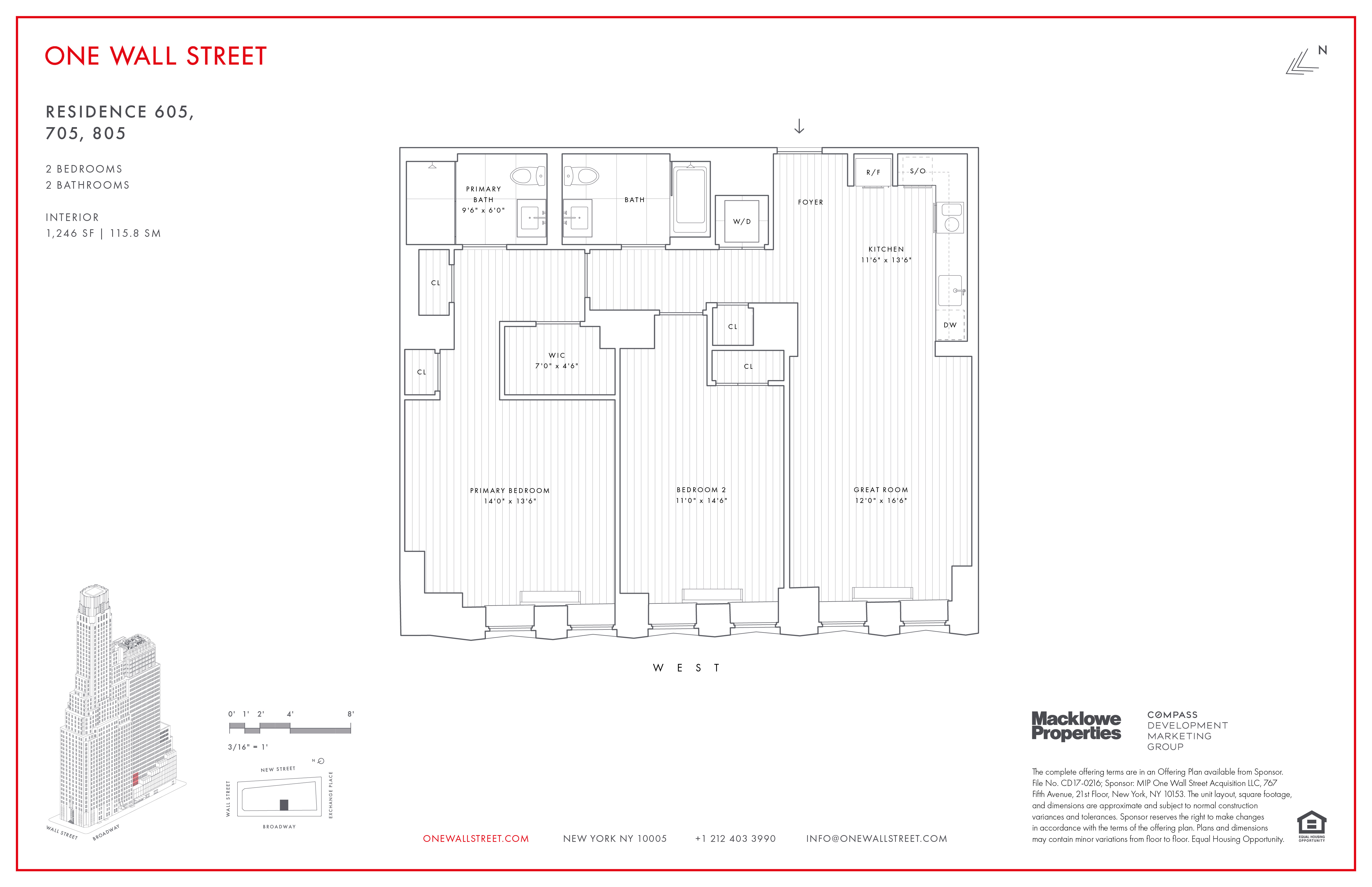 1 Wall Street, Unit 705 Manhattan, NY 10005 - Photo 21 of 21