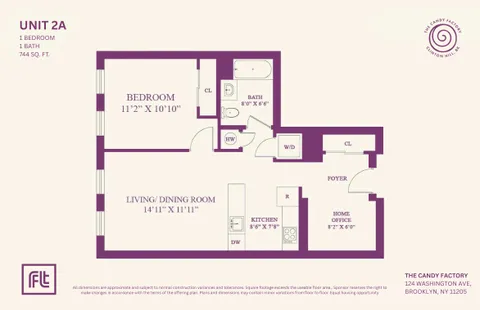 $1,100,000 | 124 Washington Avenue, Unit 2A | Clinton Hill