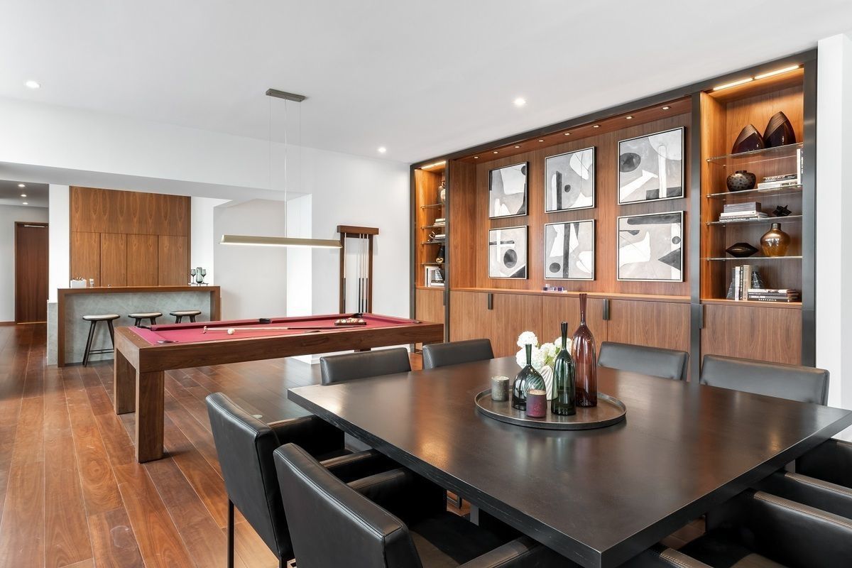 1 West End Avenue, Unit 15E Manhattan, NY 10023 - Photo 23 of 31 a view of a dining room with furniture window and wooden floor