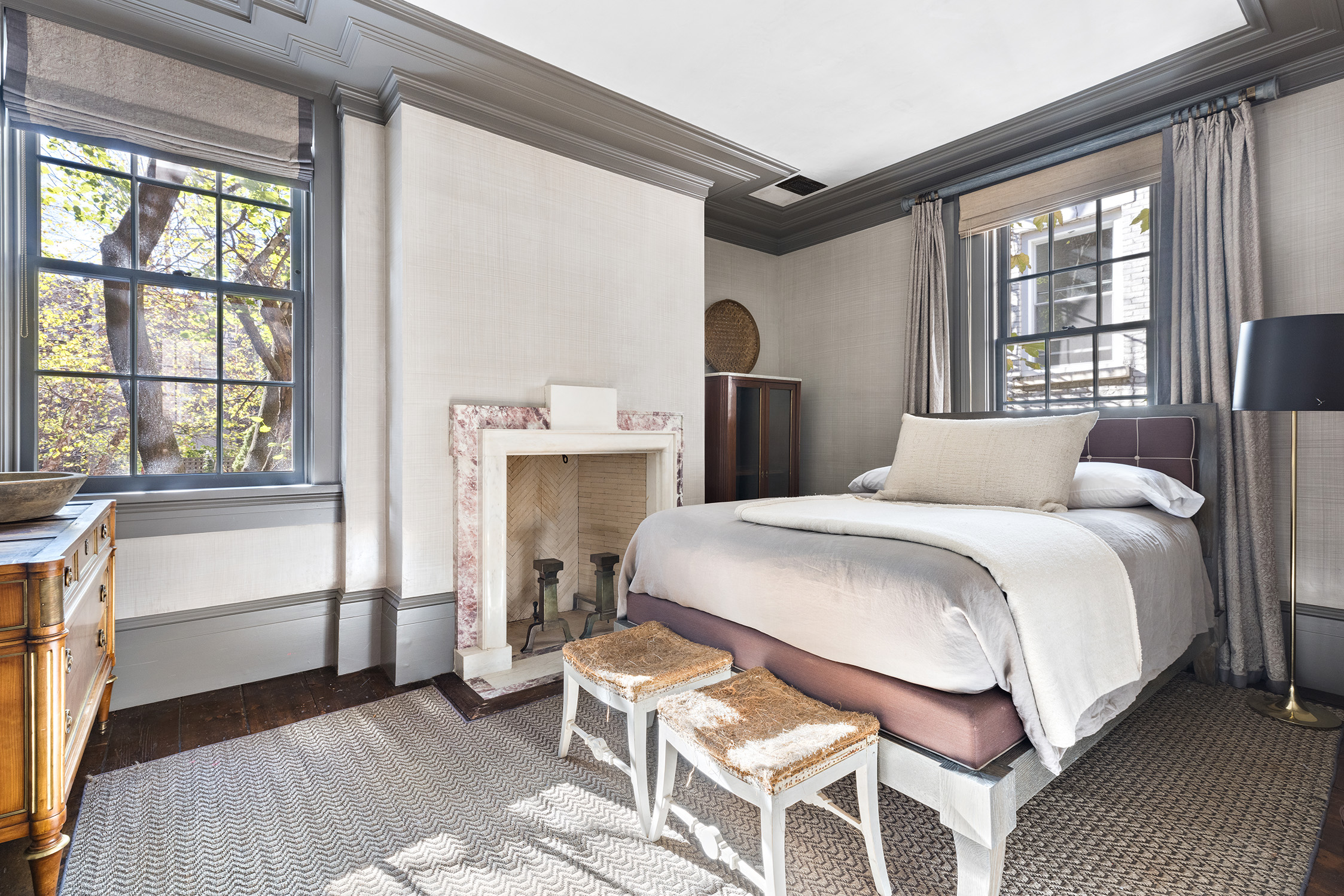 68 Morton Street Manhattan, NY 10014 - Photo 12 of 21 a bedroom with a bed and a window