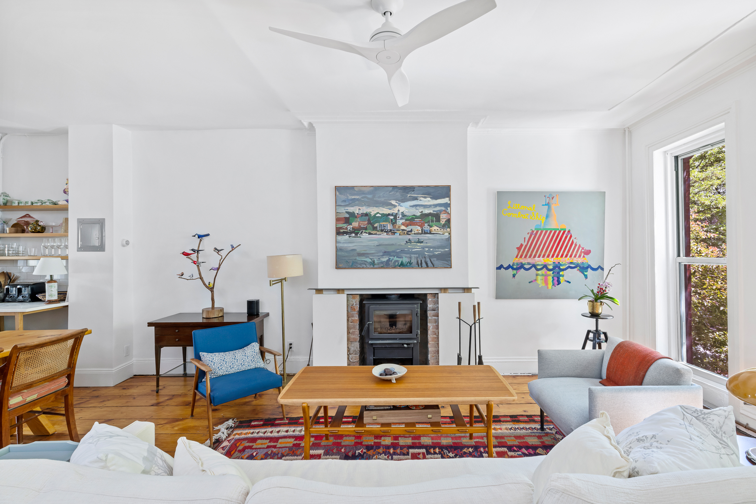 437 Warren Street Brooklyn, NY 11217 - Photo 4 of 17 a living room with furniture rug and window
