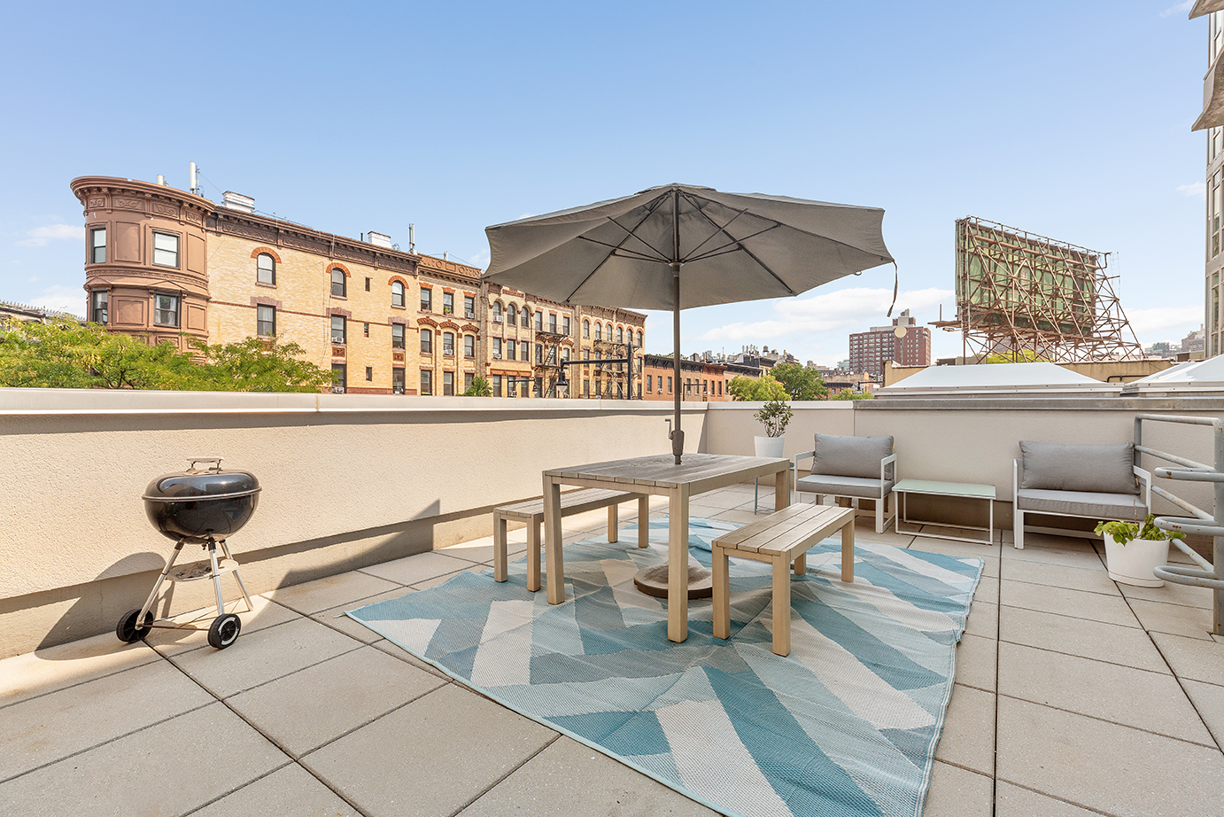 145 Park Place, Unit 3F Brooklyn, NY 11217 - Photo 8 of 9 a view of a chairs and table on the terrace