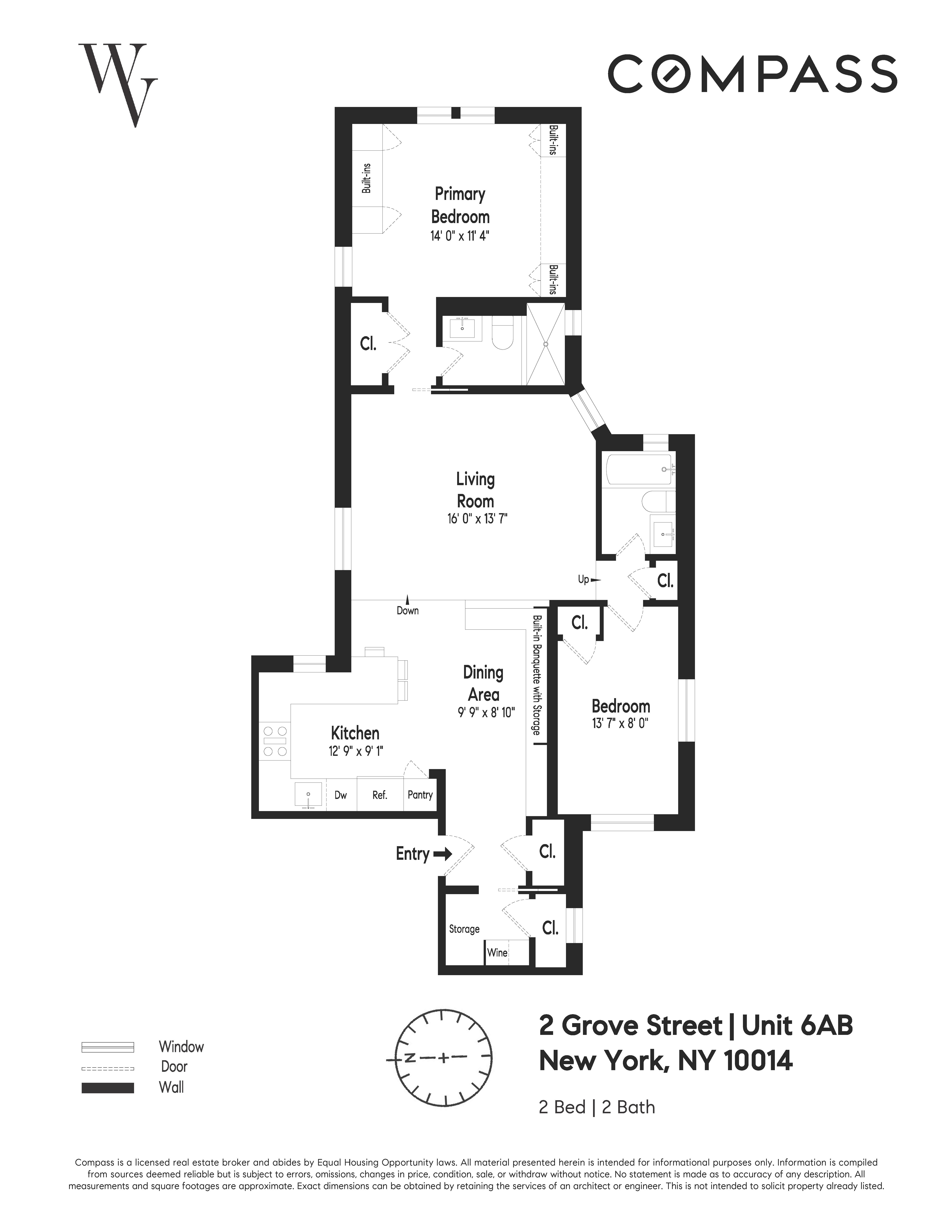 2 Grove Street, Unit 6AB Manhattan, NY 10014 - Photo 10 of 10