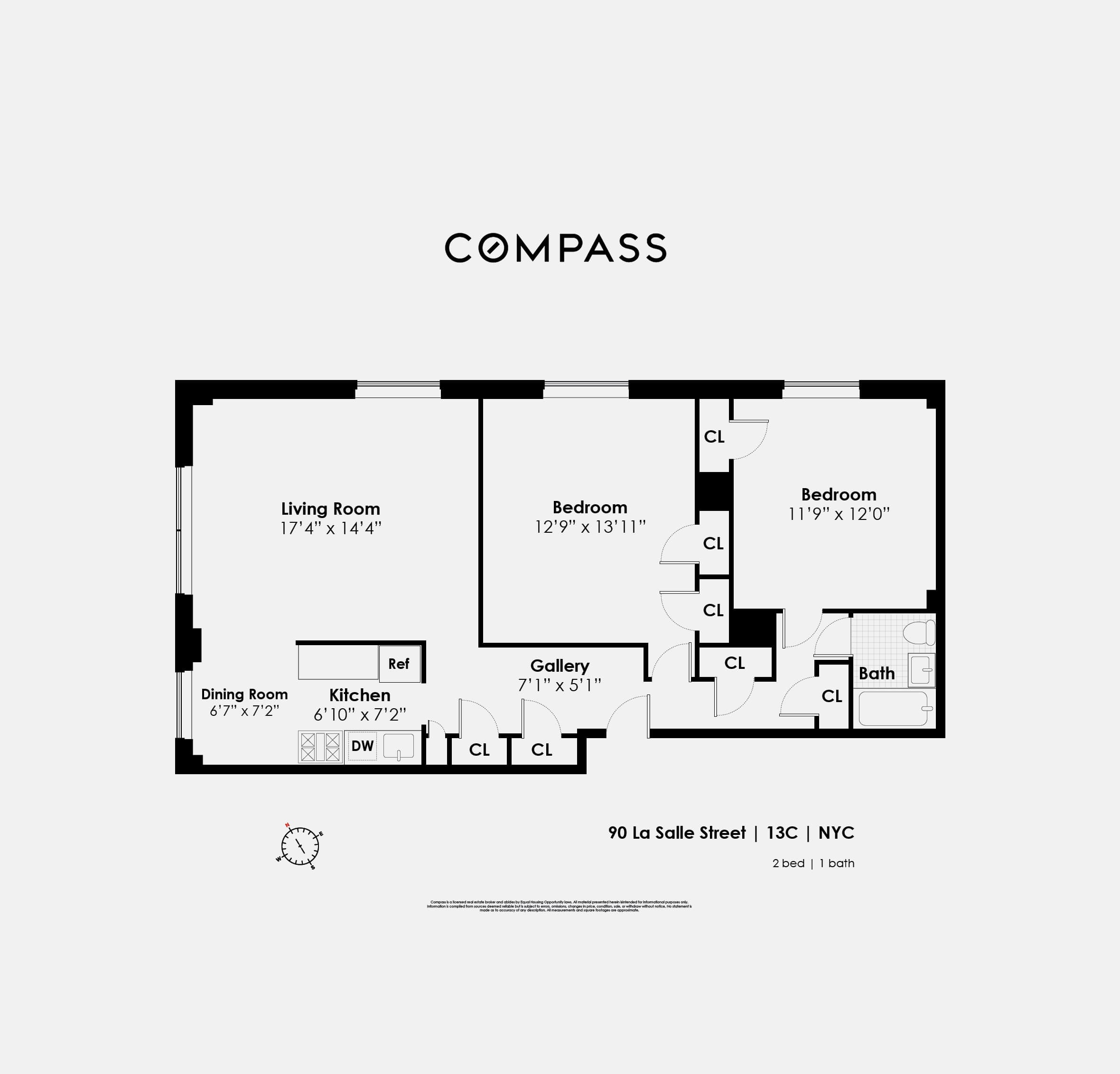 90 La Salle Street, Unit 13C Manhattan, NY 10027 - Photo 11 of 11