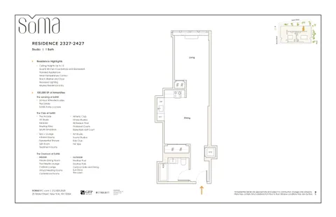 $5,125 | 25 Water Street, Unit 2327 | Financial District