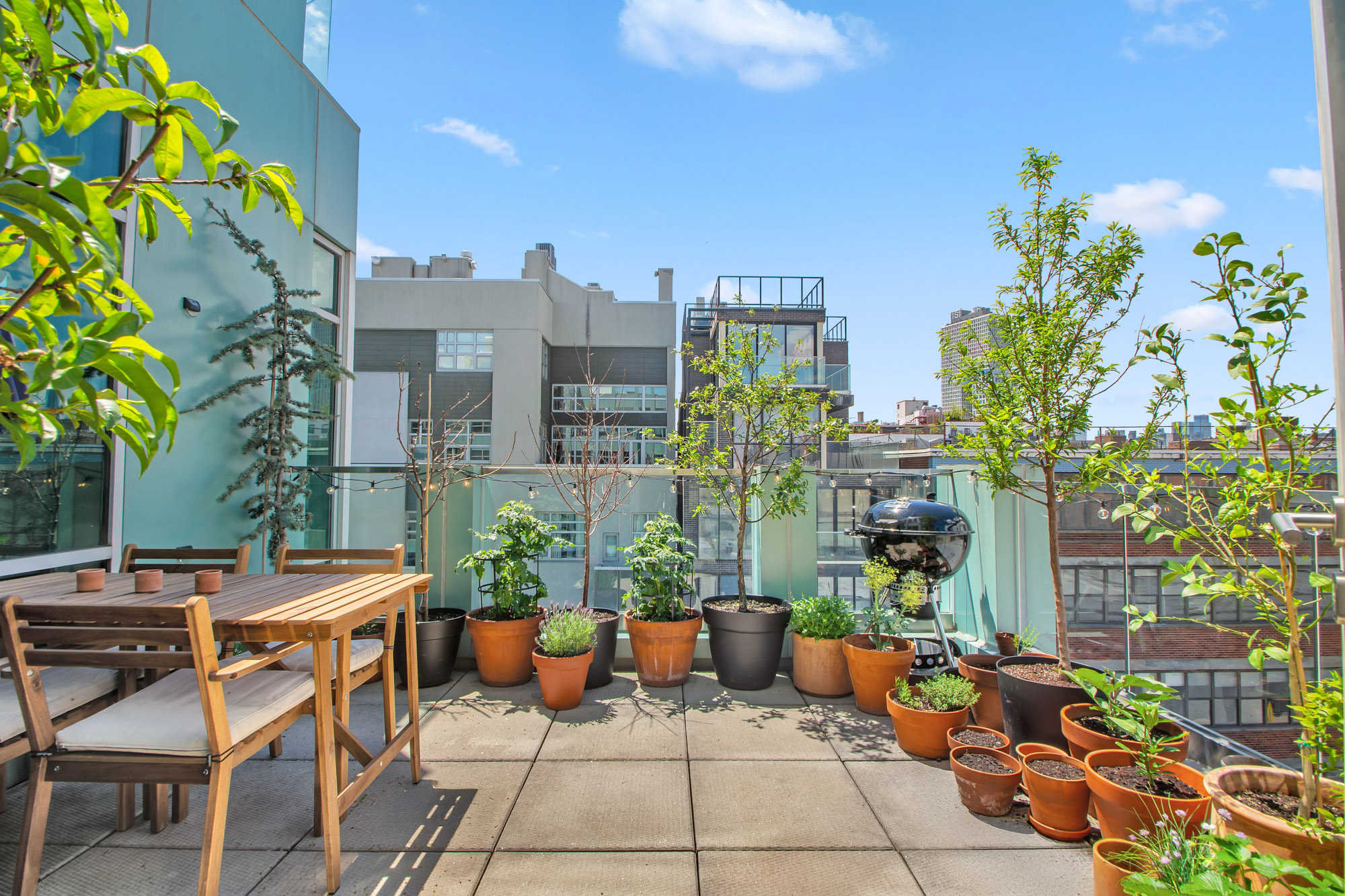 101 North 5th Street, Unit 5A Brooklyn, NY 11249 - Photo 2 of 26 a backyard of a house with lots of green space