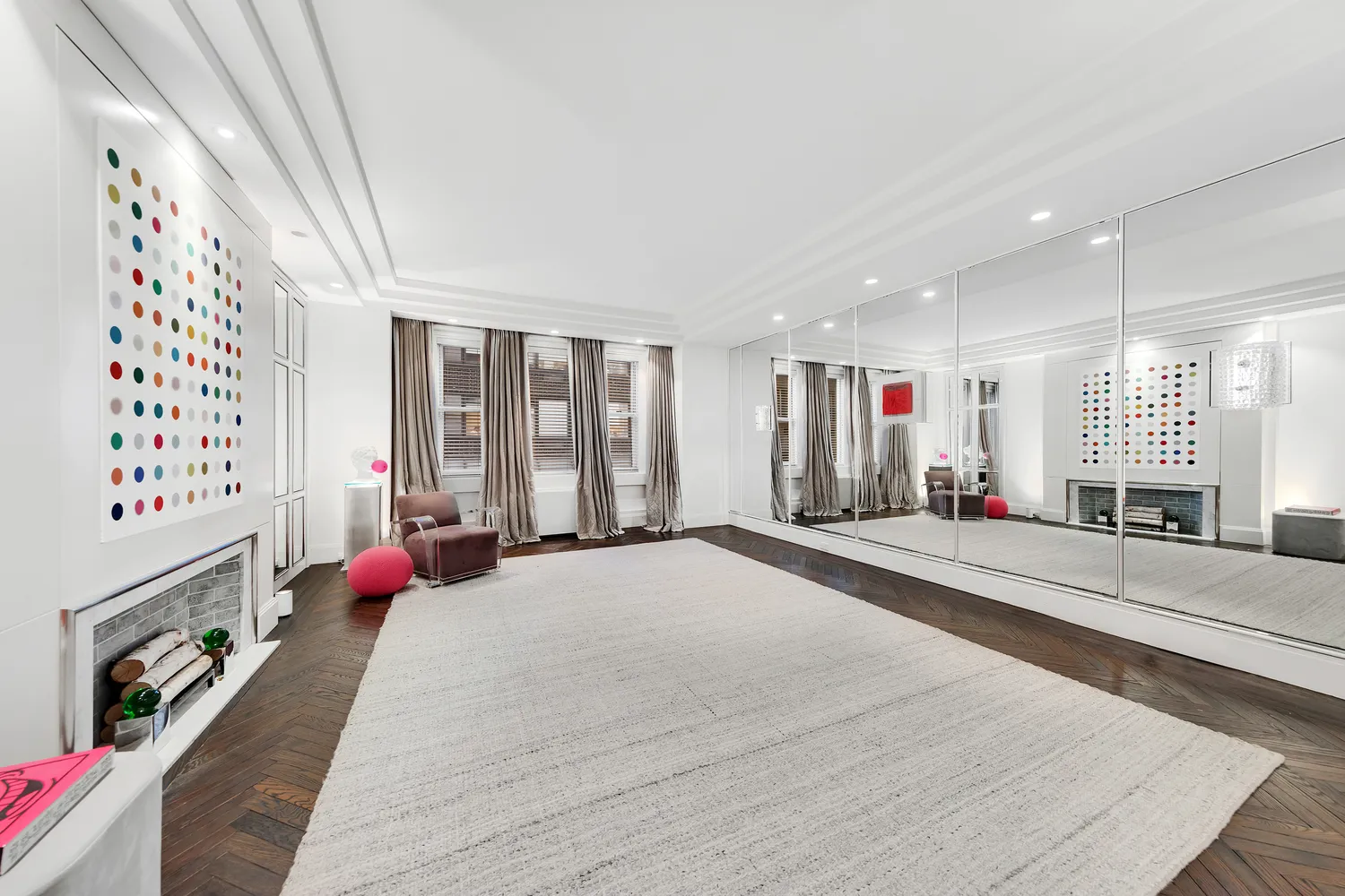 a bed room with a bed and a couch