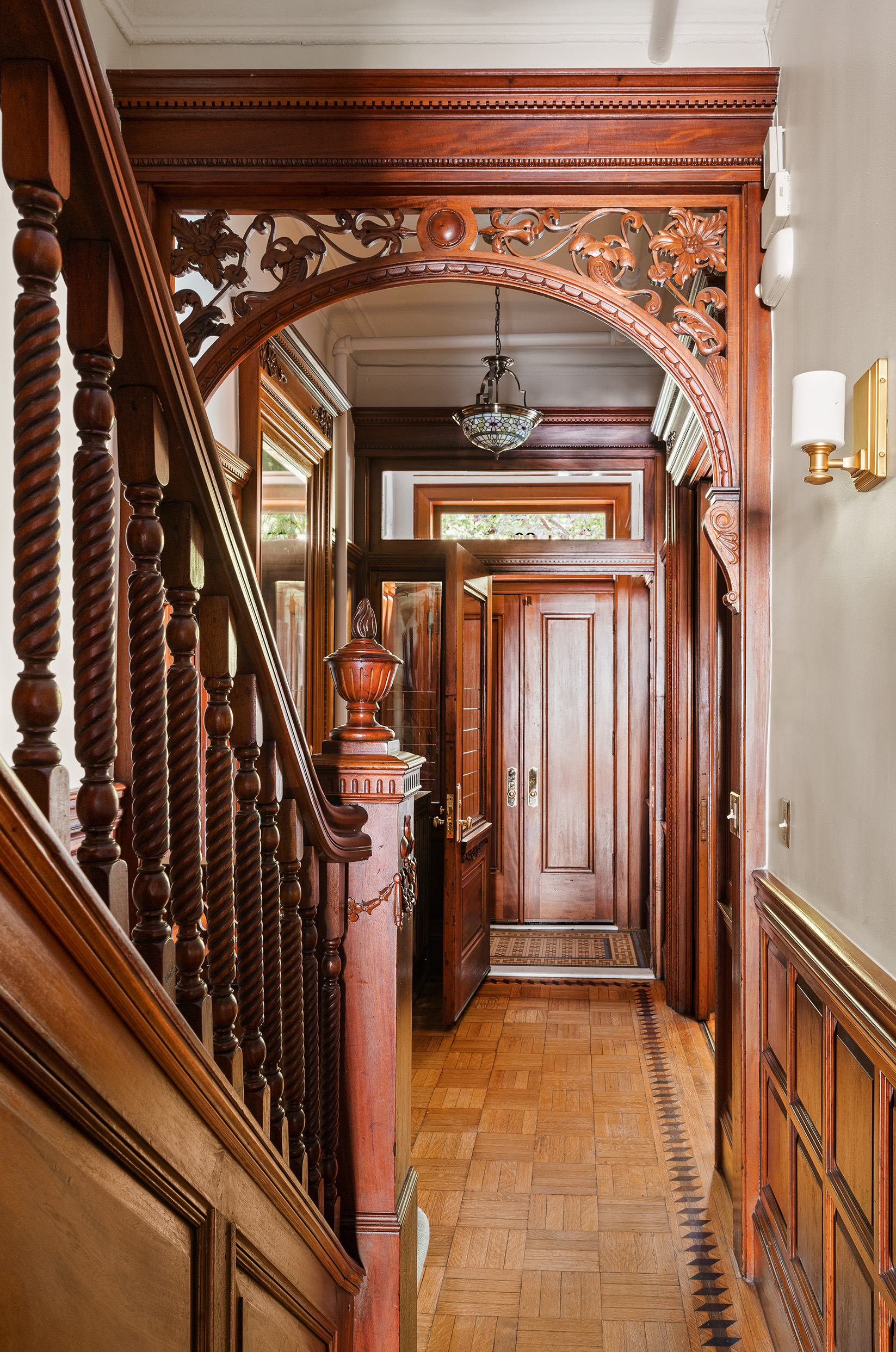 89 West 119th Street Manhattan, NY 10026 - Photo 6 of 22 a view of a entryway door of a house