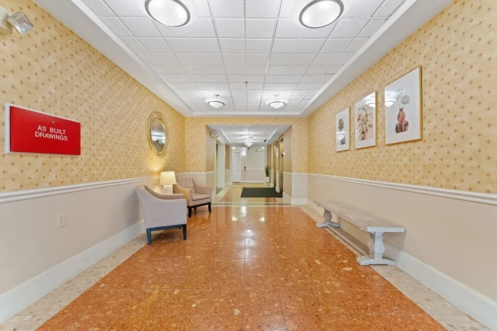 a very nice looking room with a large window