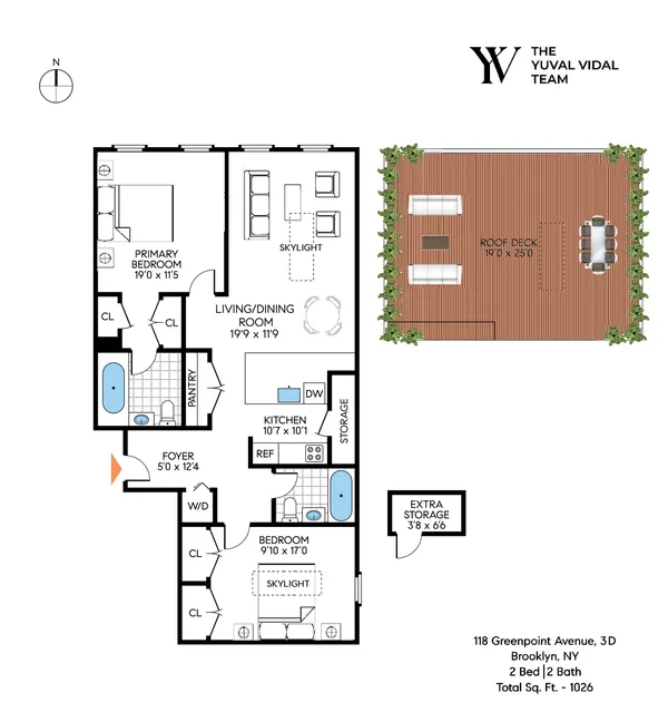 $1,625,000 | 118 Greenpoint Avenue, Unit 3D | Greenpoint