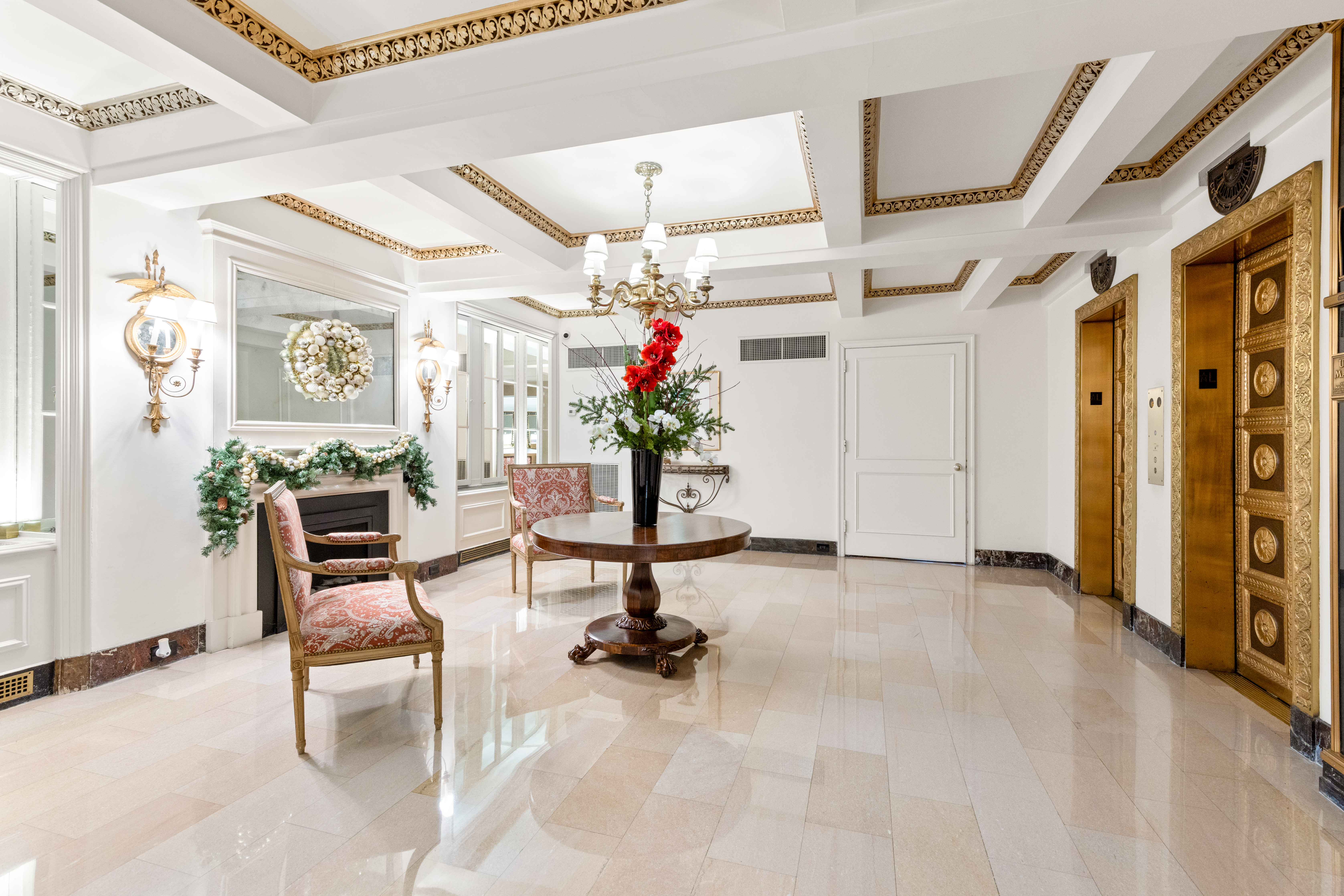 575 Park Avenue, Unit 108 Manhattan, NY 10065 - Photo 13 of 18 a view of a livingroom with furniture and a window