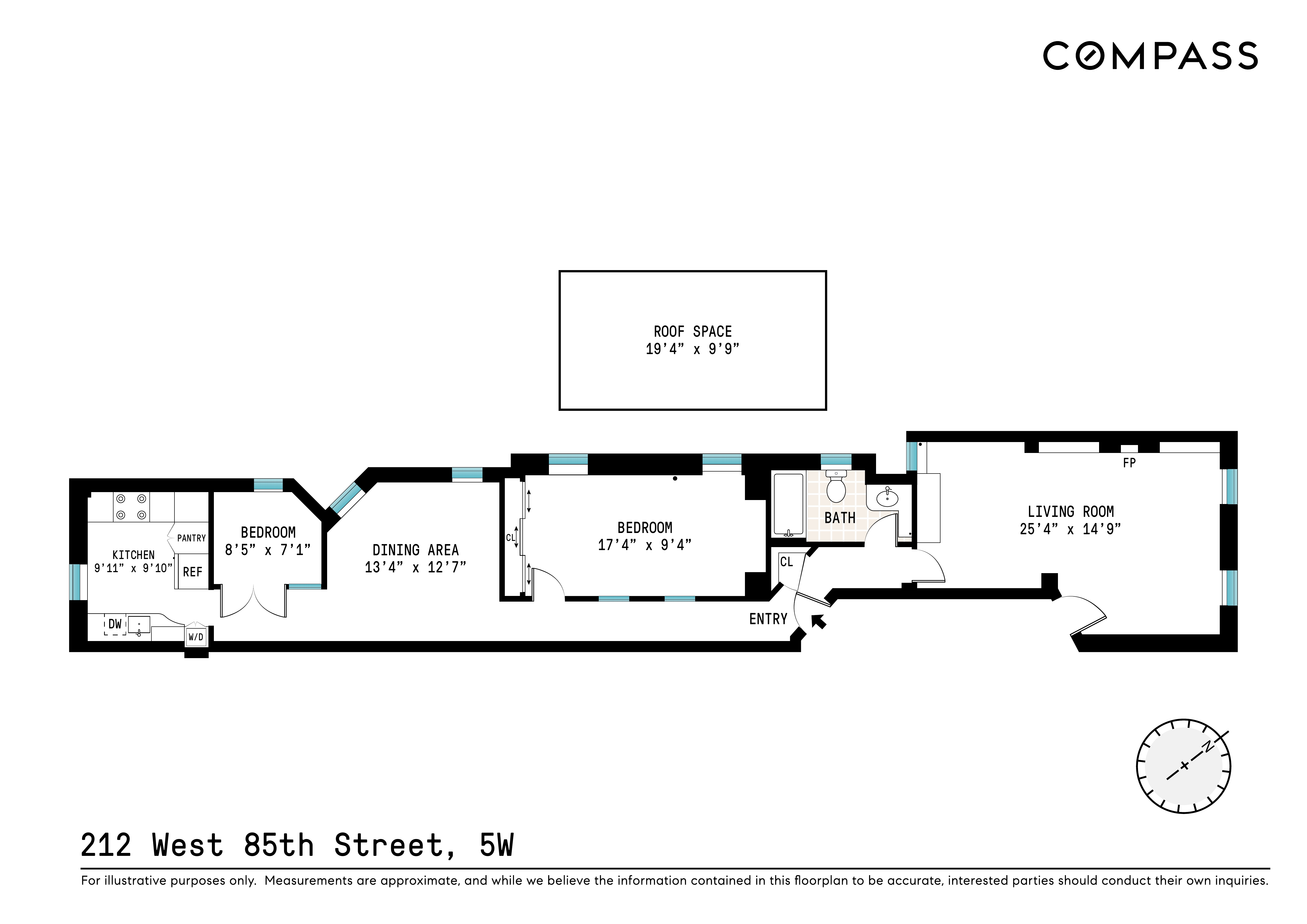 212 West 85th Street, Unit 5W Manhattan, NY 10024 - Photo 9 of 11 unknown