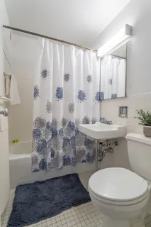 a bathroom with a sink a toilet and a bathtub