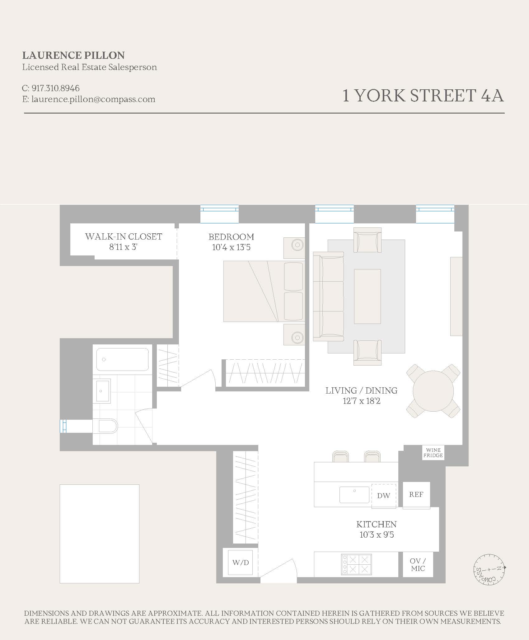 1 York Street, Unit 4A Manhattan, NY 10013 - Photo 10 of 10
