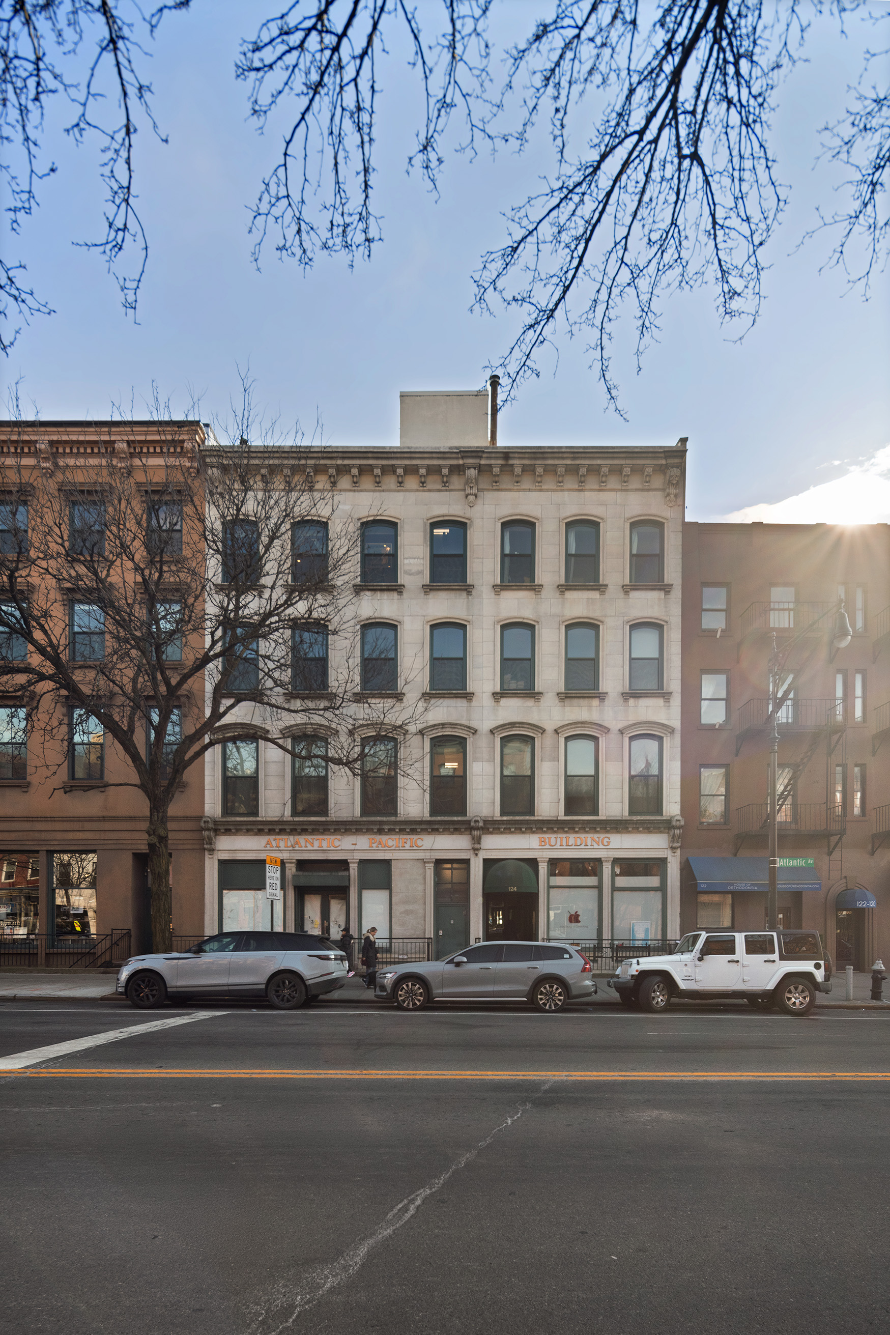124 Atlantic Avenue, Unit A4H Brooklyn, NY 11201 - Photo 18 of 19 front view of a building with a street