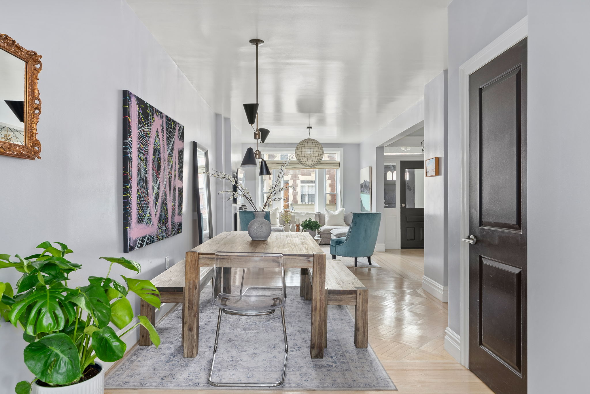 6 Virginia Place Brooklyn, NY 11213 - Photo 4 of 26 a view of a dining room with furniture