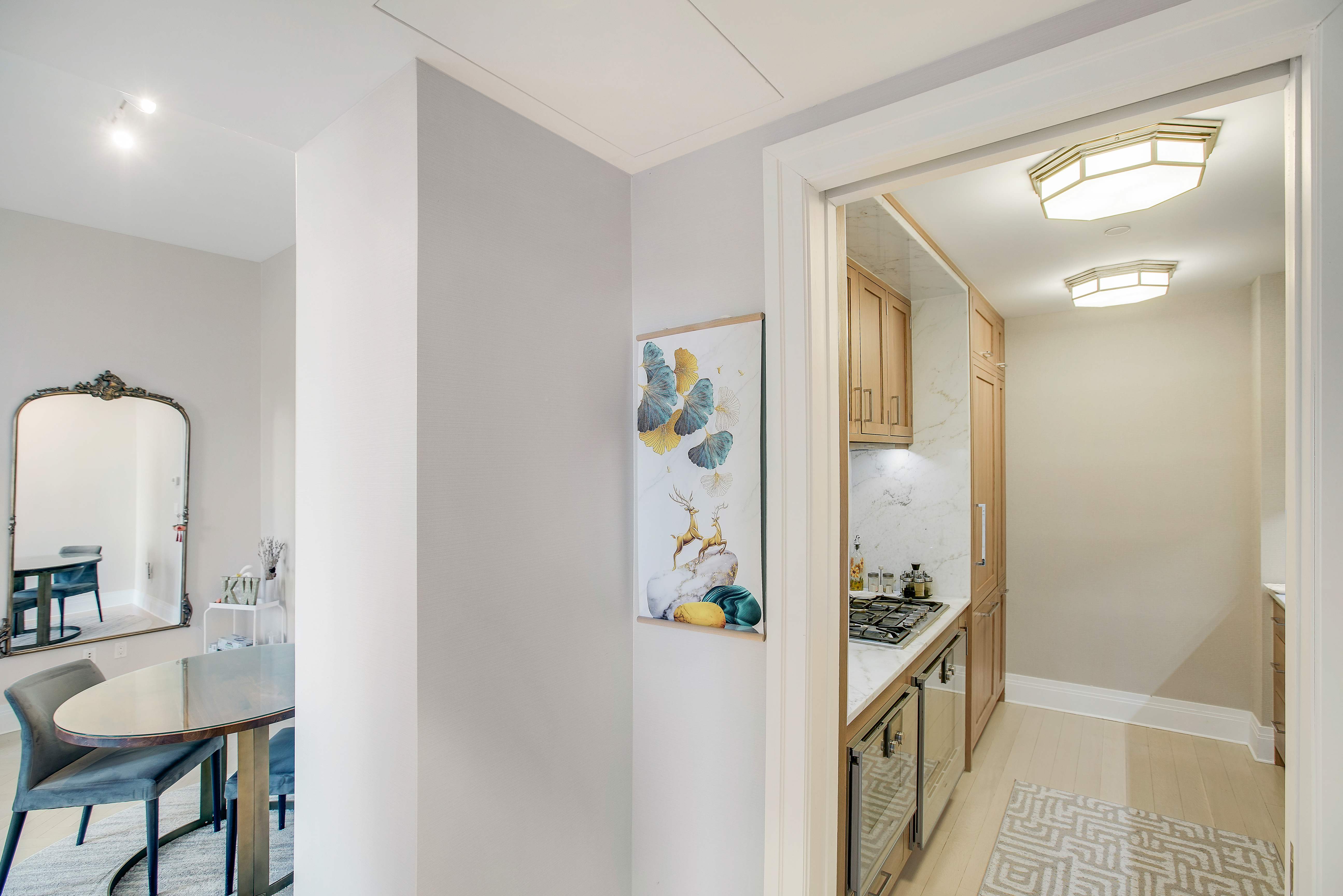 30 Park Place, Unit 46C Manhattan, NY 10007 - Photo 12 of 20 a view of an entryway with furniture