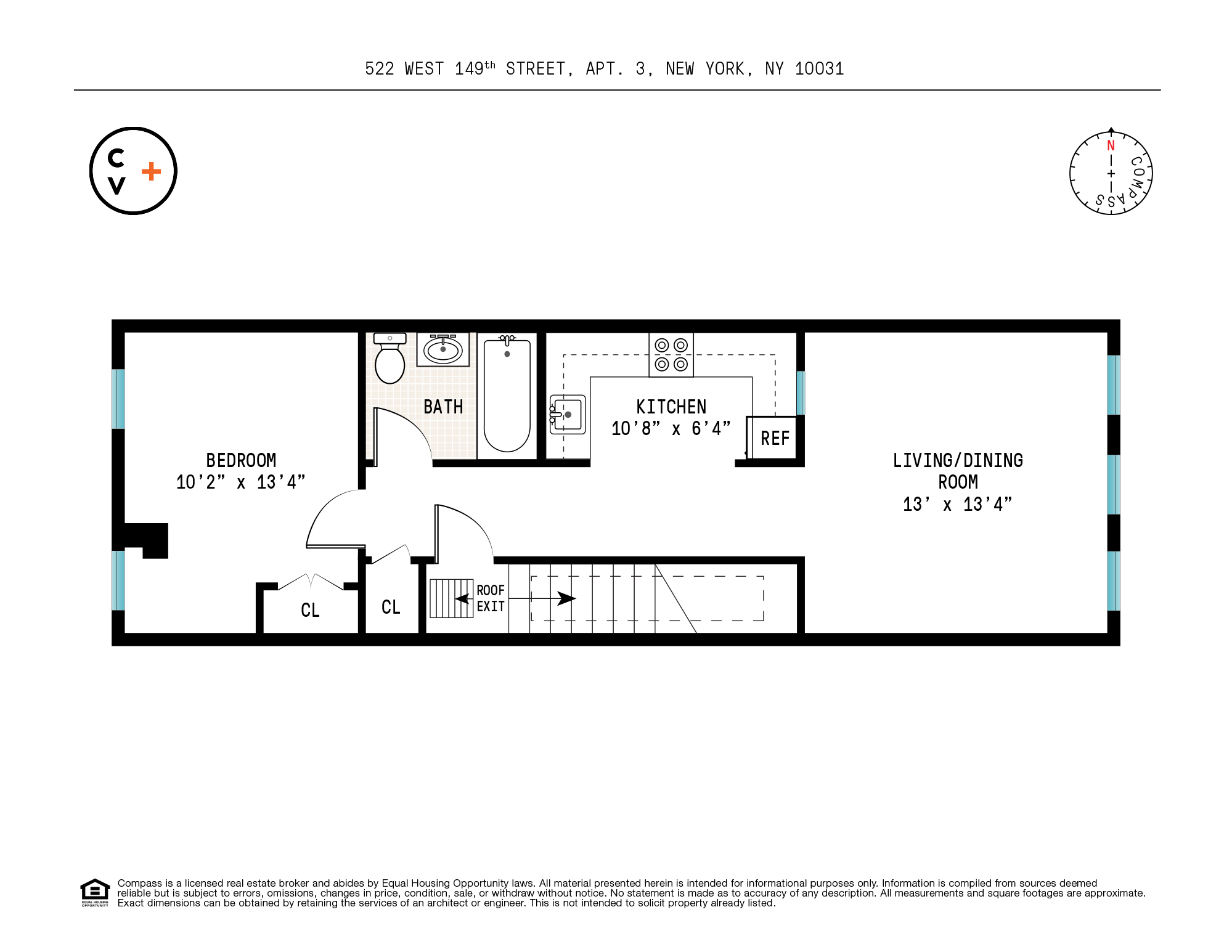 522 West 149th Street, Unit 3 Manhattan, NY 10031 - Photo 7 of 7 a picture of a room with an outdoor
