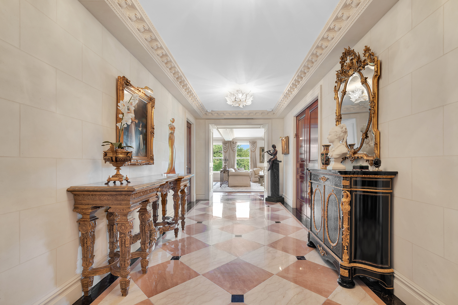 838 5th Avenue, Unit 6 Manhattan, NY 10065 - Photo 5 of 23 a view of a hallway with seating area