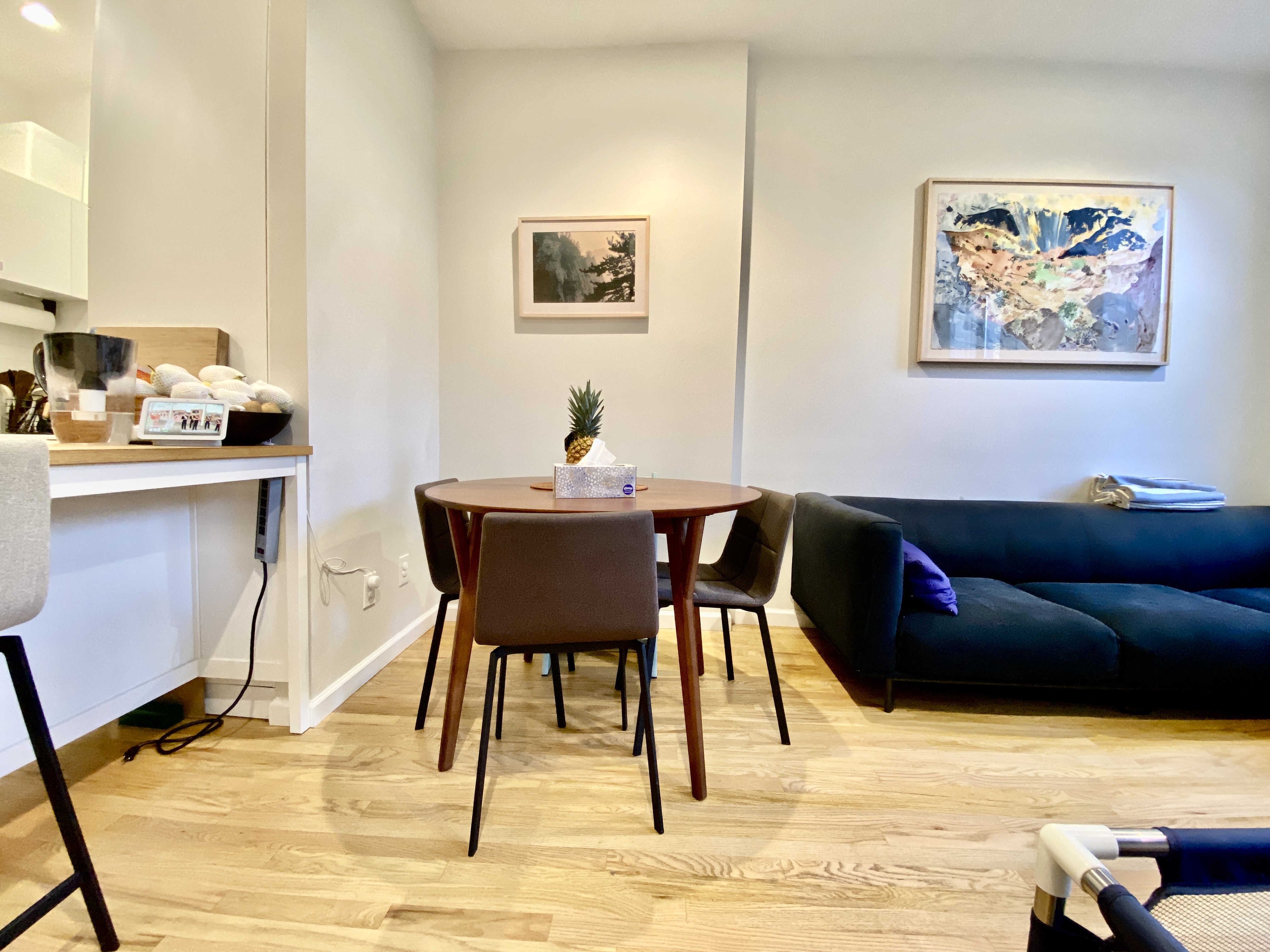 602 Madison Street, Unit 2 Brooklyn, NY 11221 - Photo 4 of 10 a view of a dining room with furniture and wooden floor