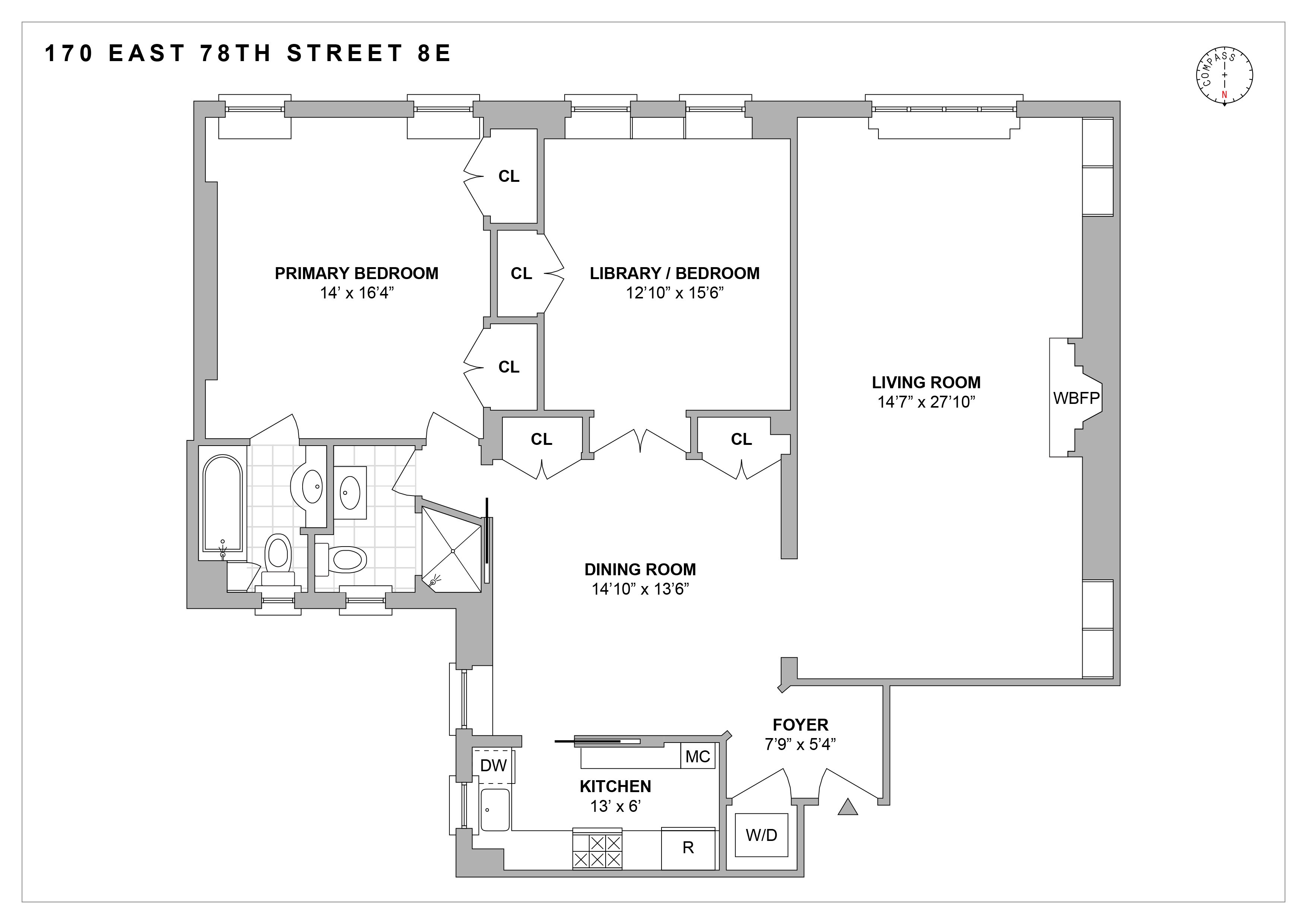 170 East 78th Street, Unit 8E Manhattan, NY 10075 - Photo 16 of 16 a picture of a book and a bed