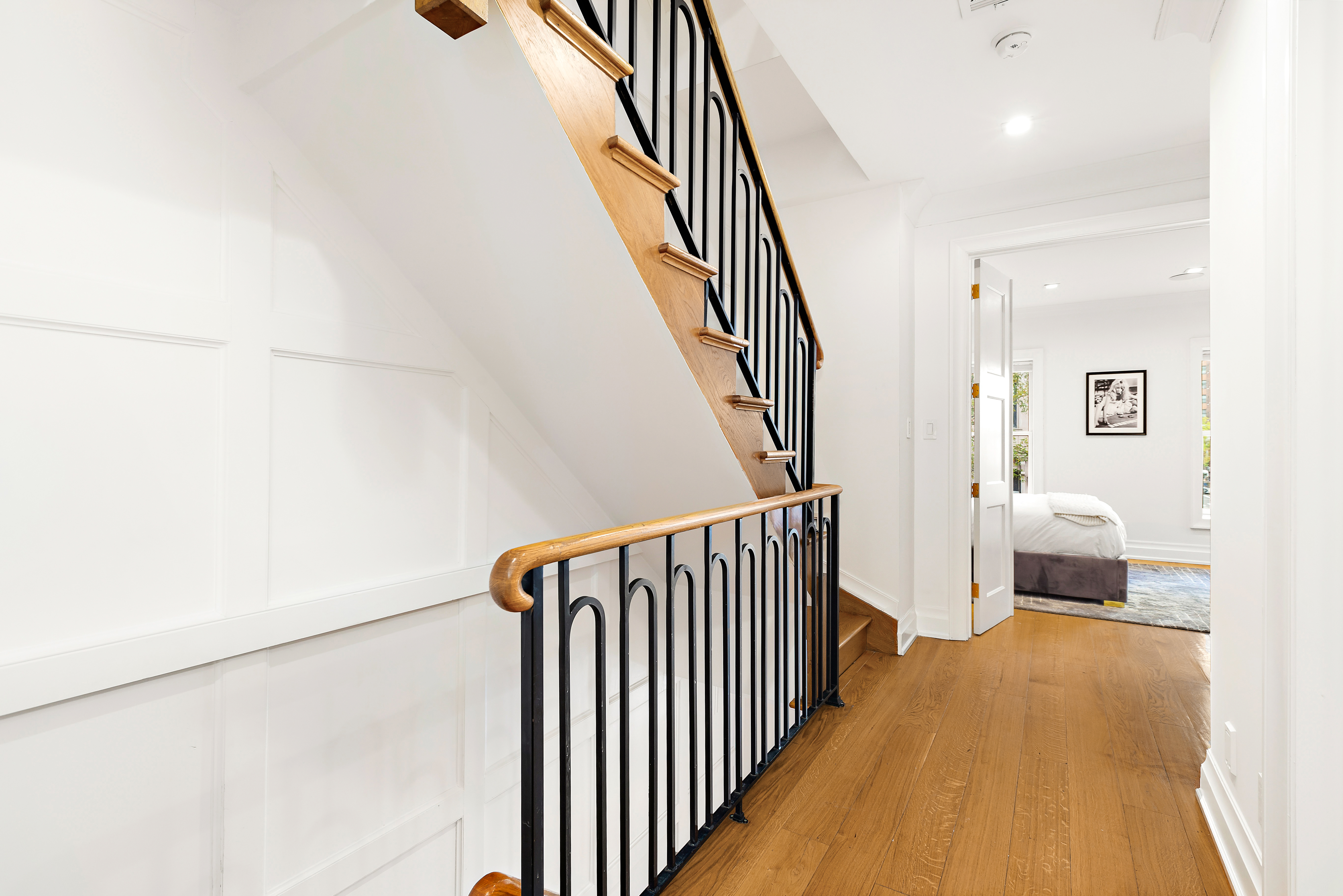 134 East 36th Street Manhattan, NY 10016 - Photo 18 of 28 a view of a hallway view with staircase