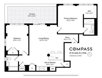 $1,690,000 | 21-10 44th Drive, Unit PHA | Long Island City