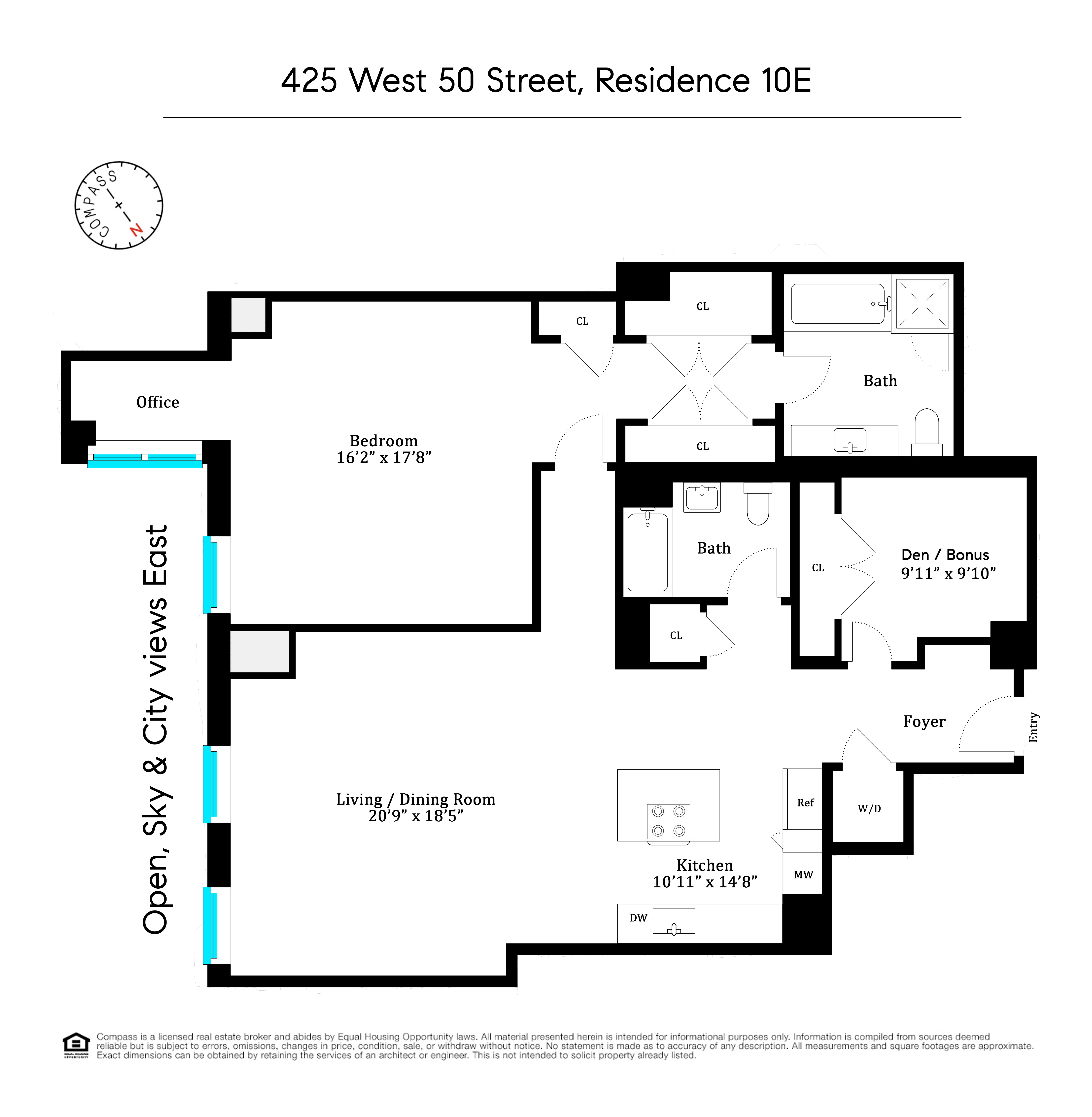 425 West 50th Street, Unit 10E Manhattan, NY 10019 - Photo 19 of 19